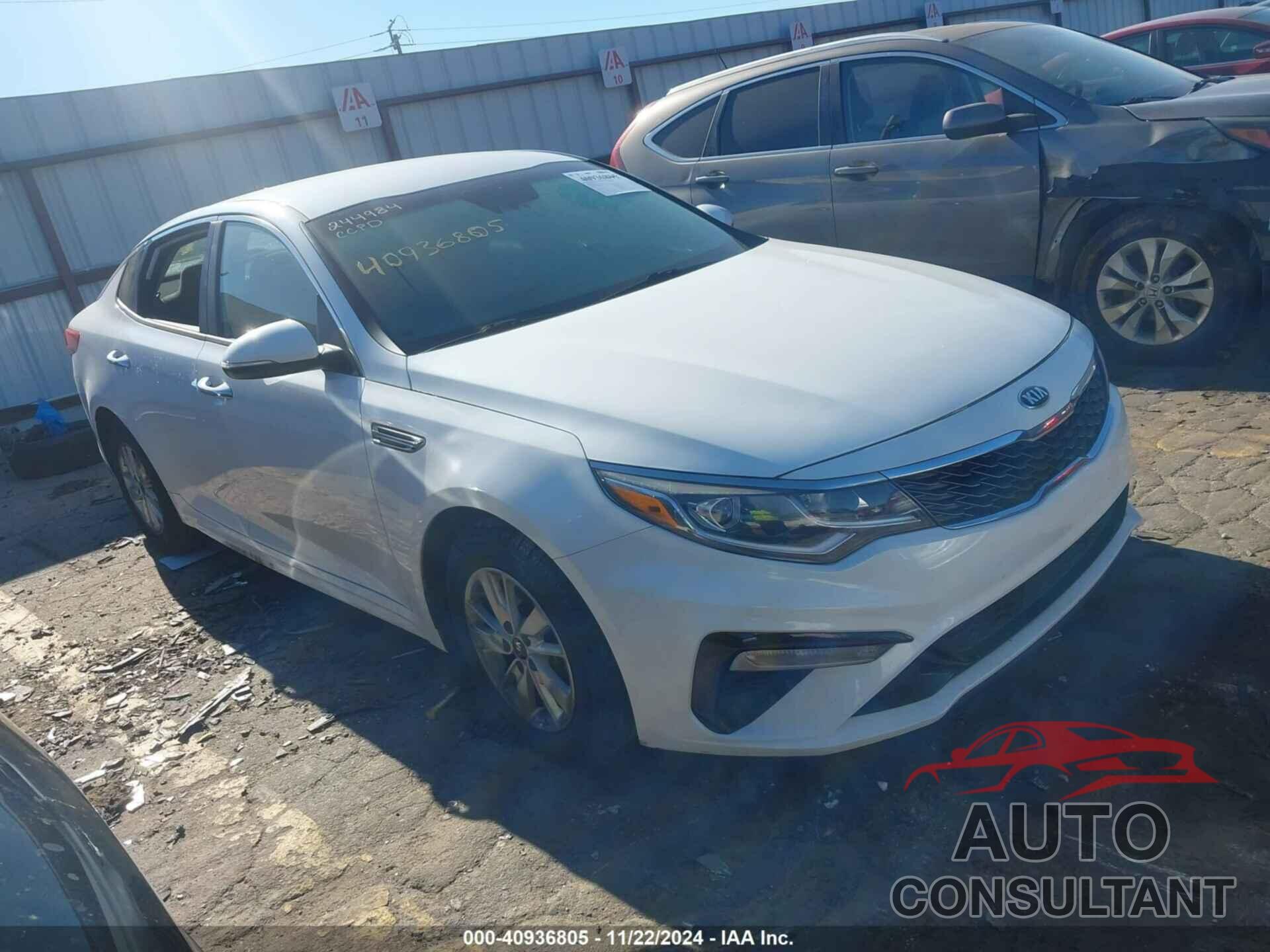 KIA OPTIMA 2019 - 5XXGT4L31KG279284