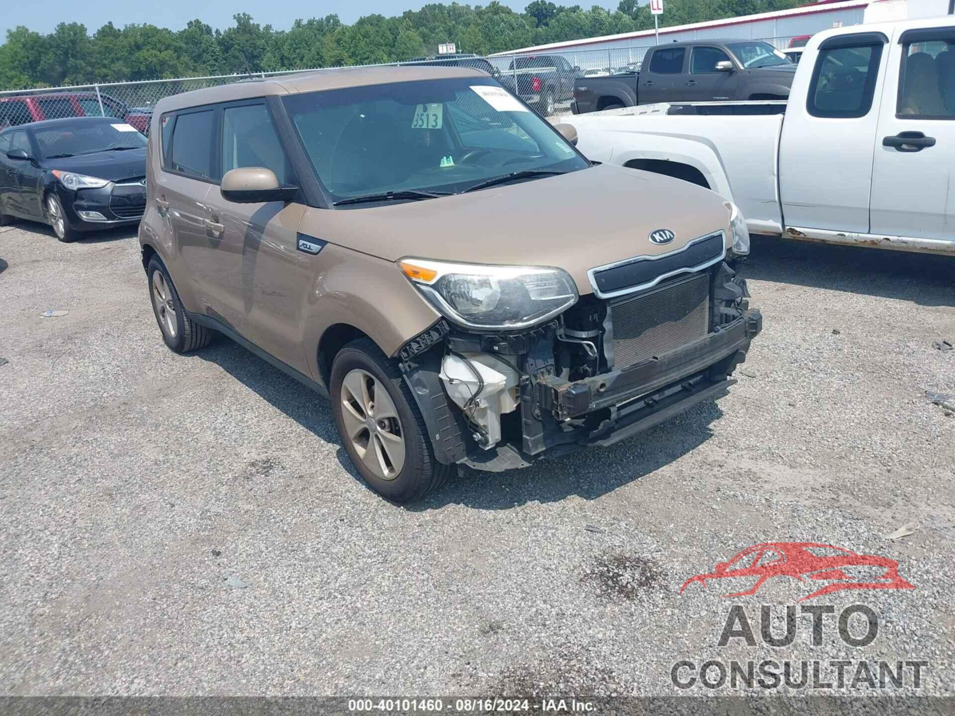 KIA SOUL 2016 - KNDJN2A29G7251487