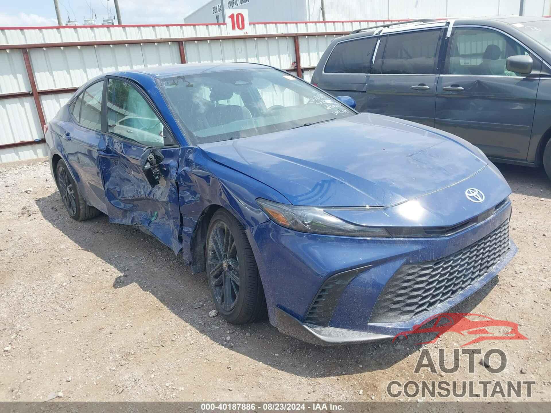 TOYOTA CAMRY 2025 - 4T1DAACK9SU001298