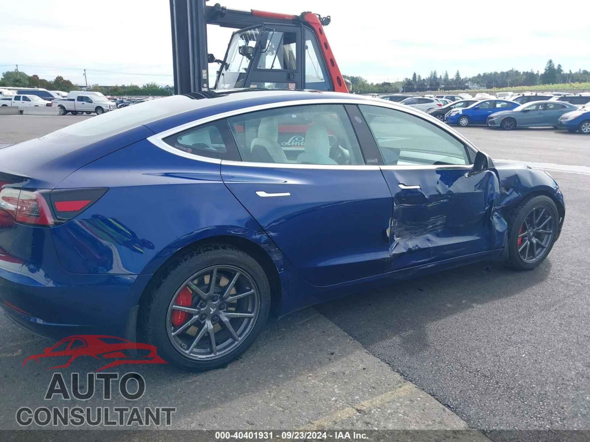 TESLA MODEL 3 2019 - 5YJ3E1EA0KF301992