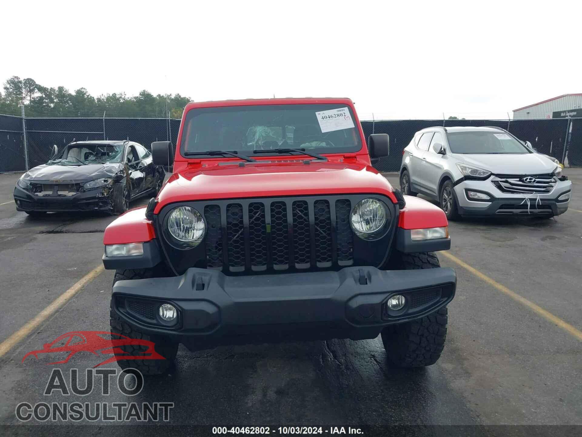 JEEP GLADIATOR 2021 - 1C6HJTAG9ML537118