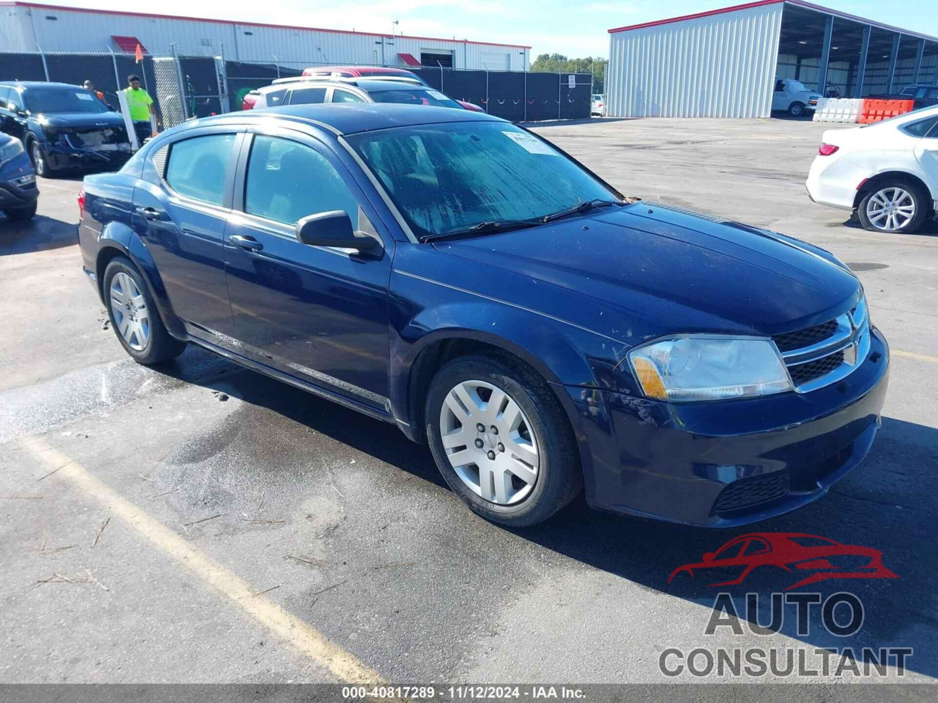 DODGE AVENGER 2014 - 1C3CDZABXEN113507