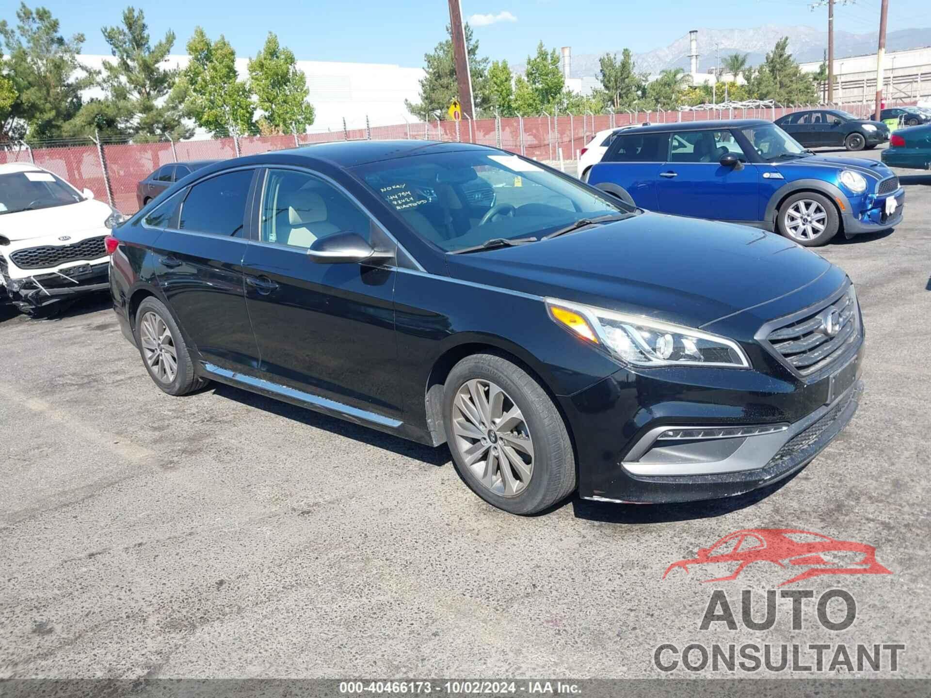 HYUNDAI SONATA 2015 - 5NPE34AF0FH104488