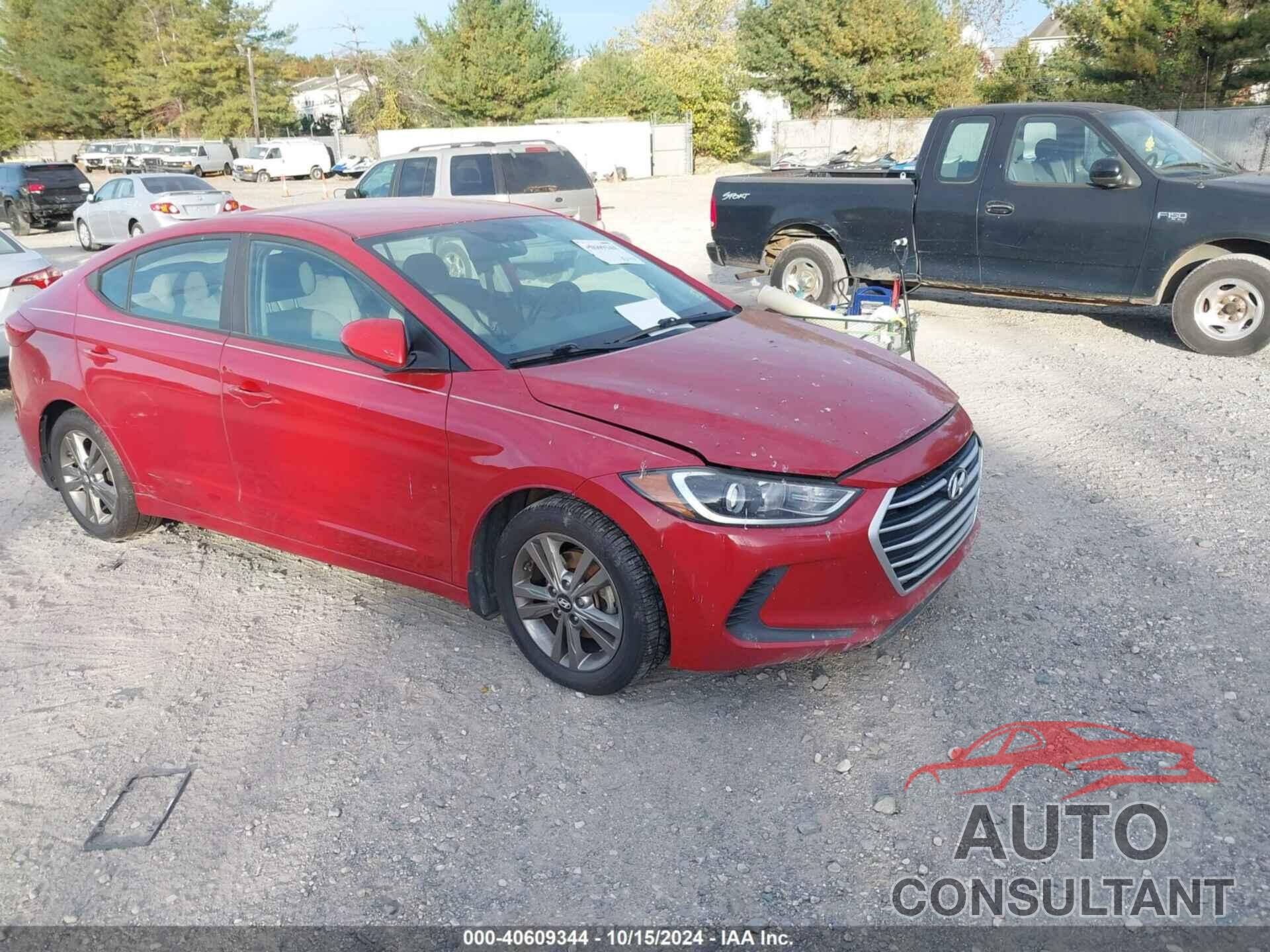 HYUNDAI ELANTRA 2017 - 5NPD84LF8HH025776