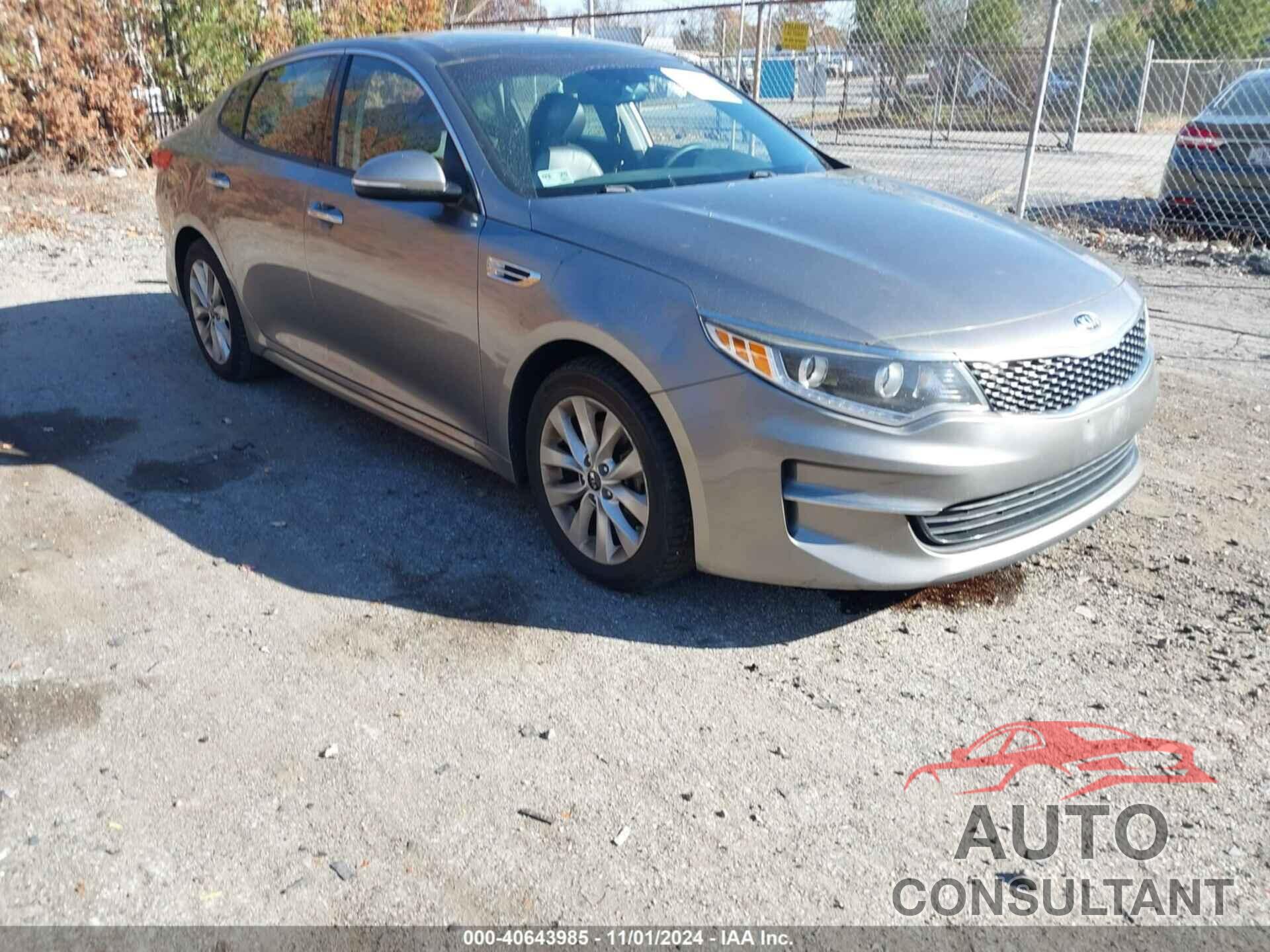 KIA OPTIMA 2016 - 5XXGU4L34GG084400