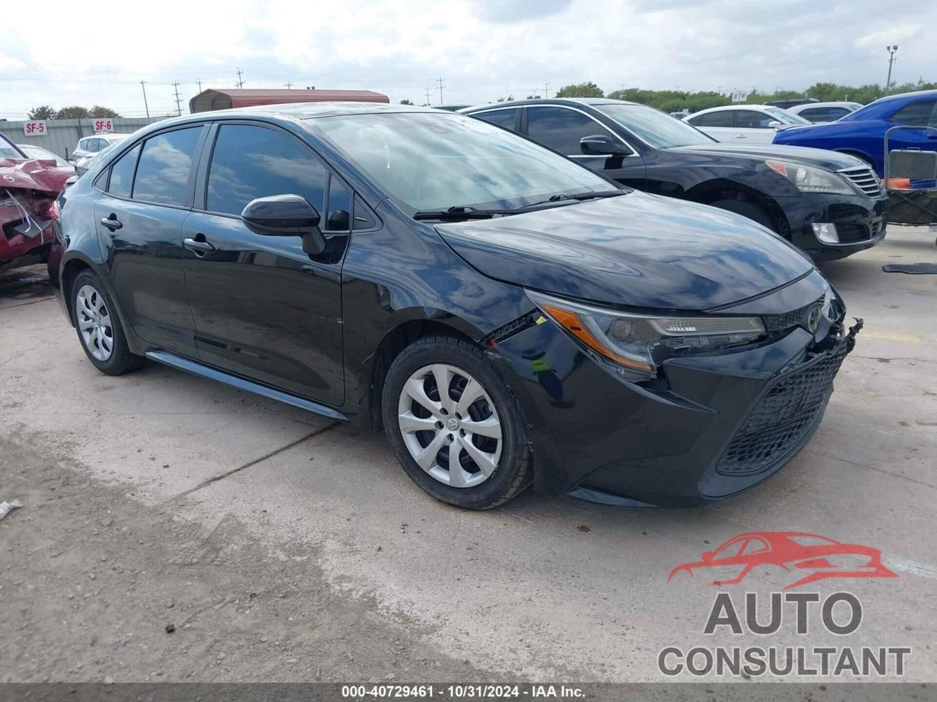TOYOTA COROLLA 2020 - 5YFEPRAE6LP116538
