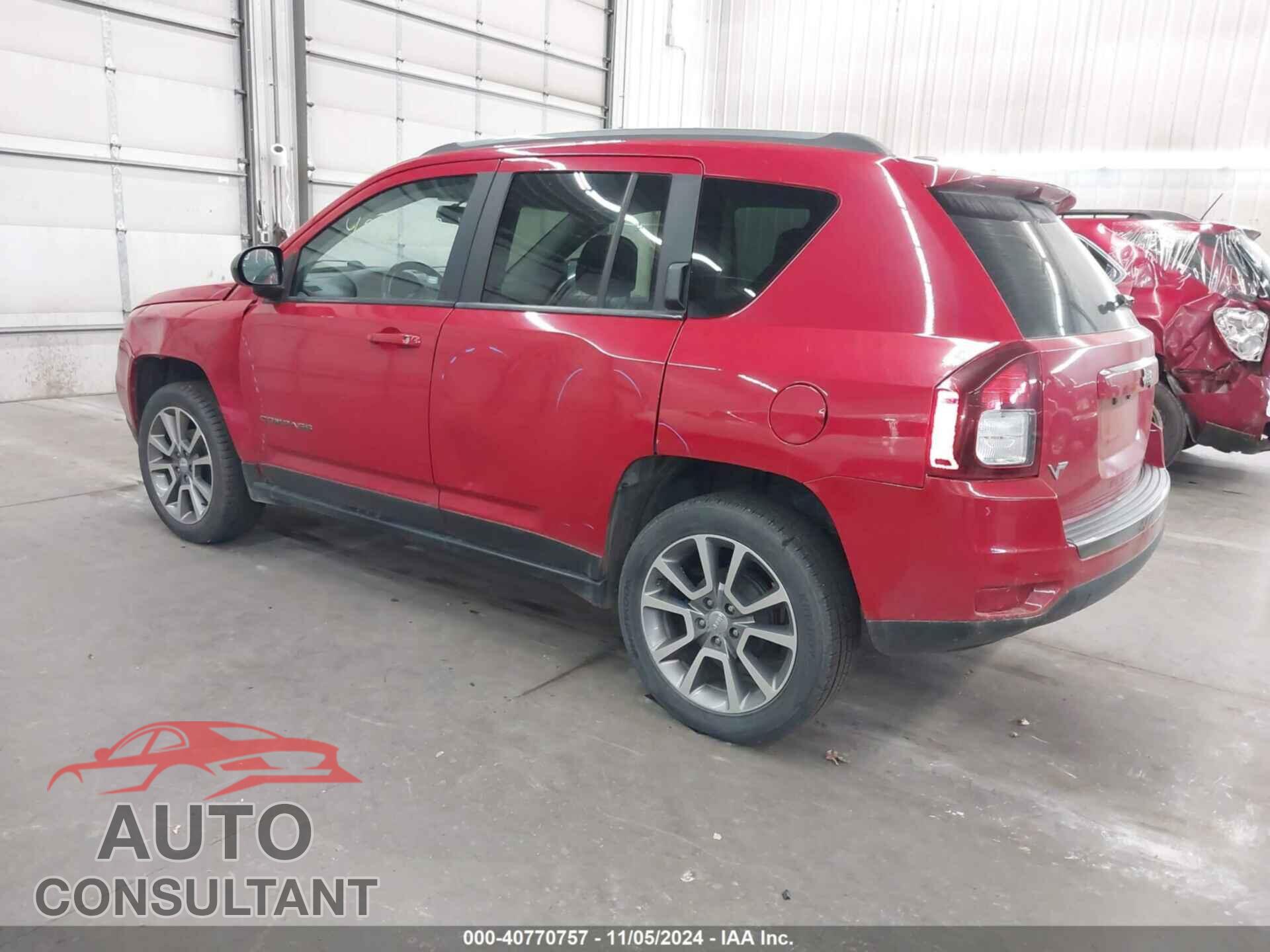 JEEP COMPASS 2017 - 1C4NJCBA8HD166992