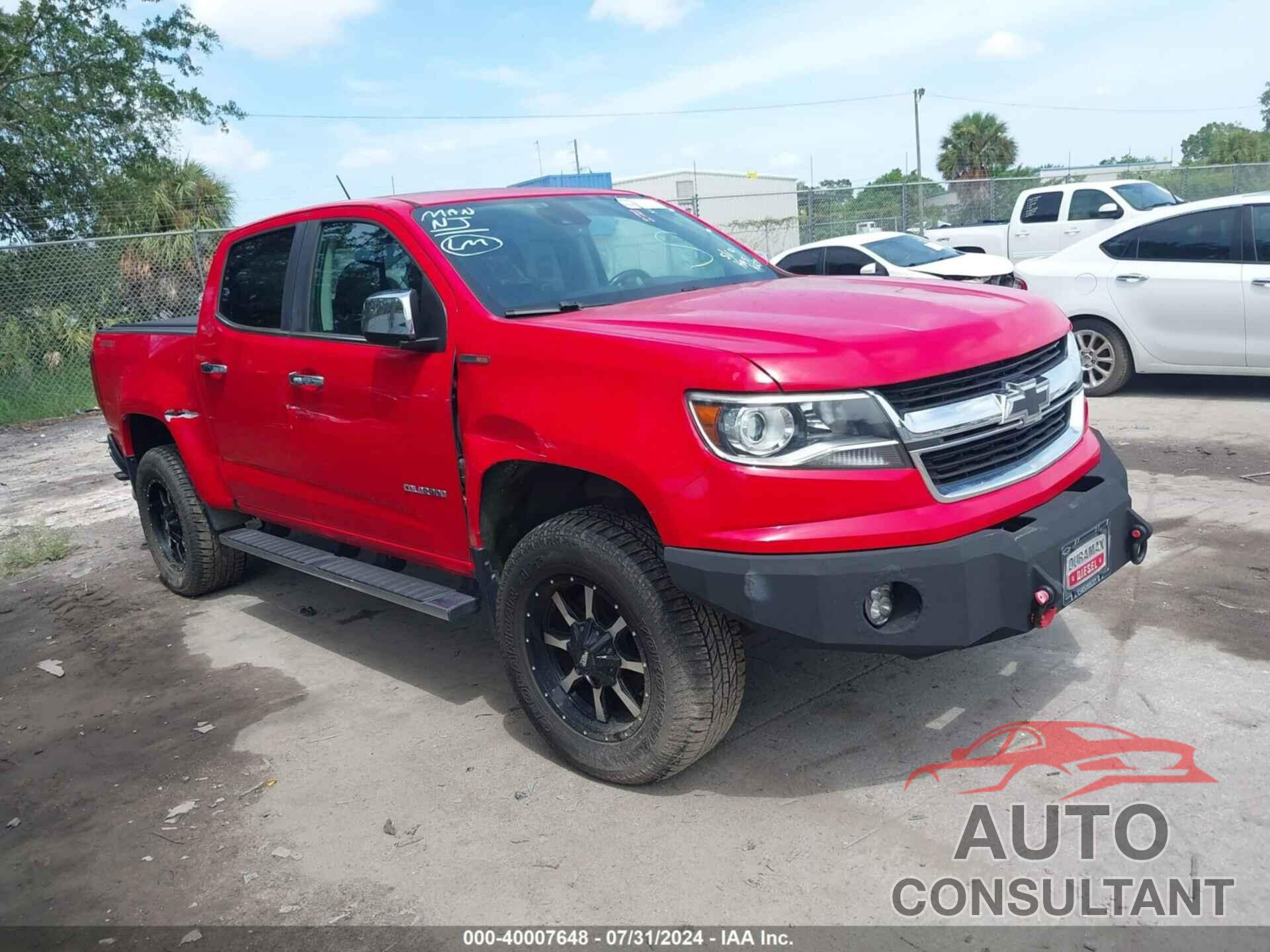 CHEVROLET COLORADO 2017 - 1GCPTCE13H1145256