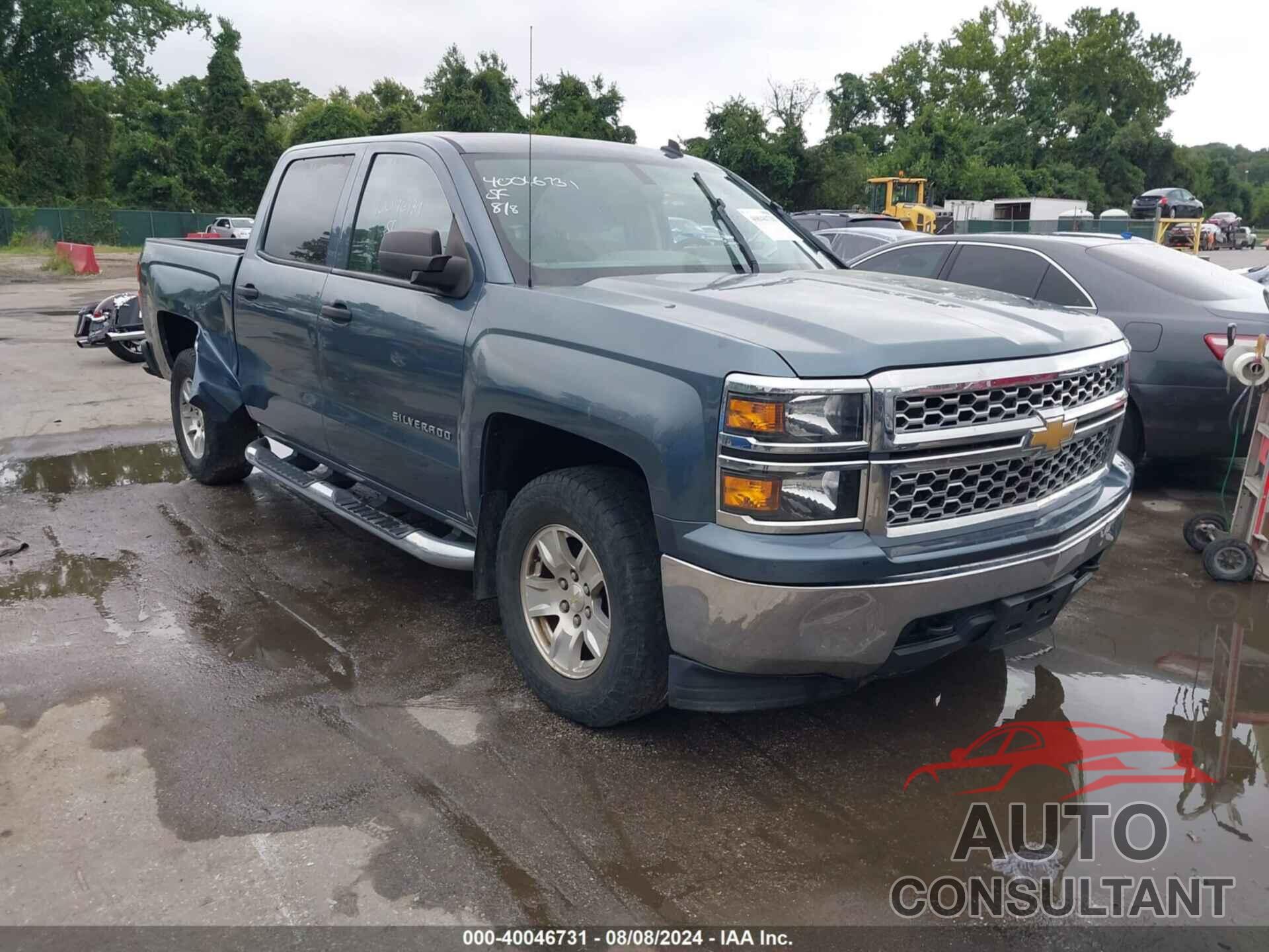 CHEVROLET SILVERADO 1500 2014 - 3GCUKREH2EG347153