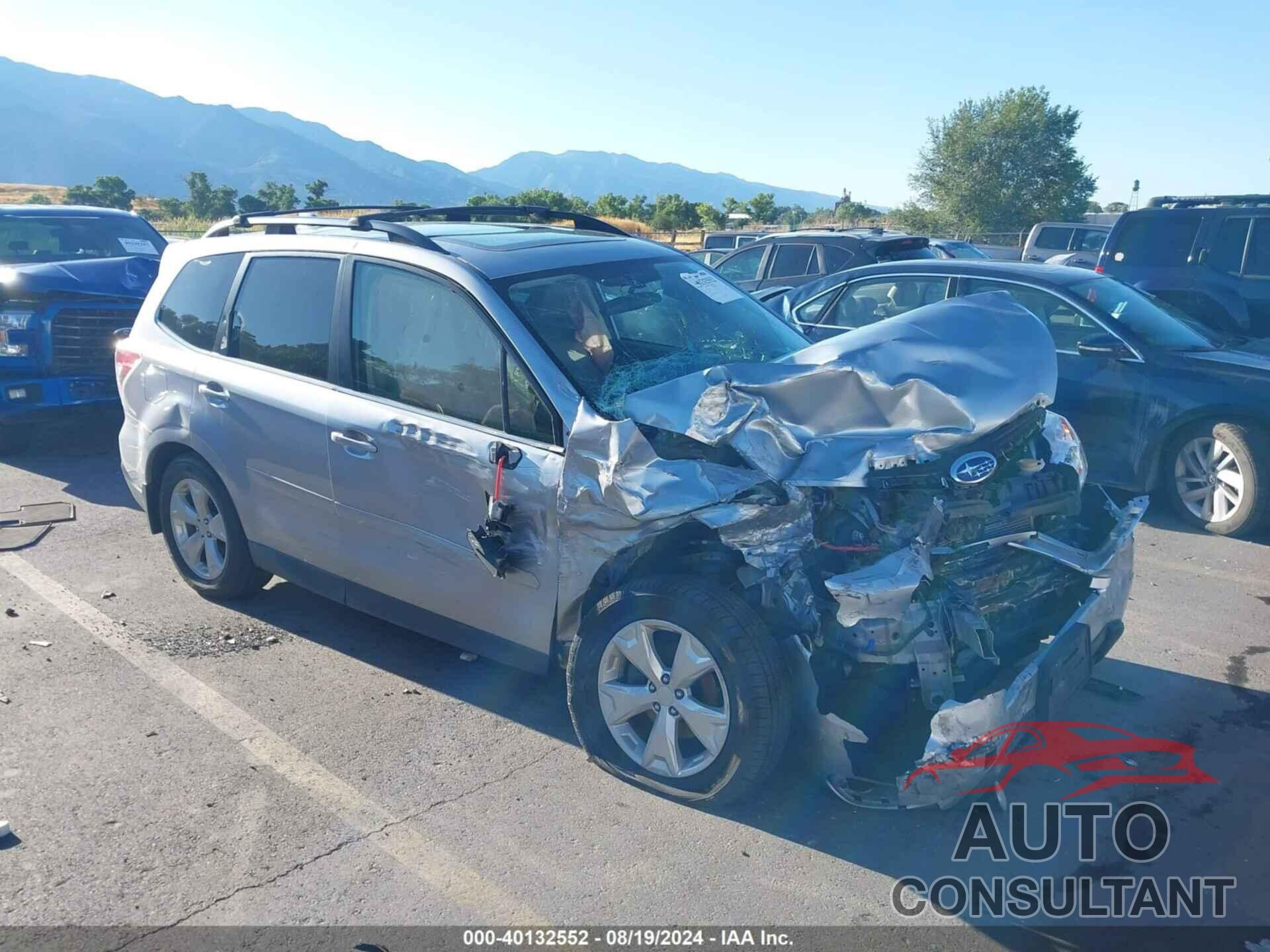 SUBARU FORESTER 2016 - JF2SJAKC7GH452043