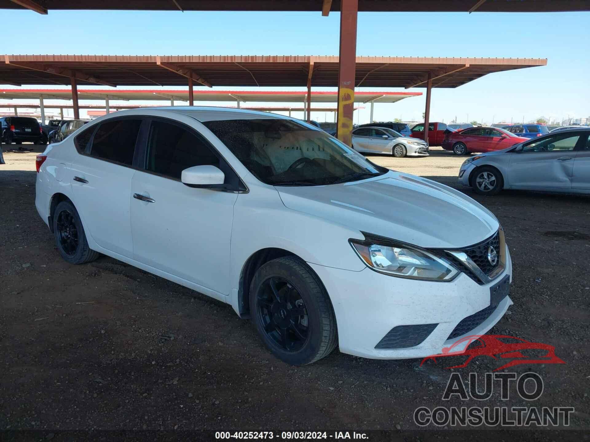 NISSAN SENTRA 2019 - 3N1AB7AP1KY216938