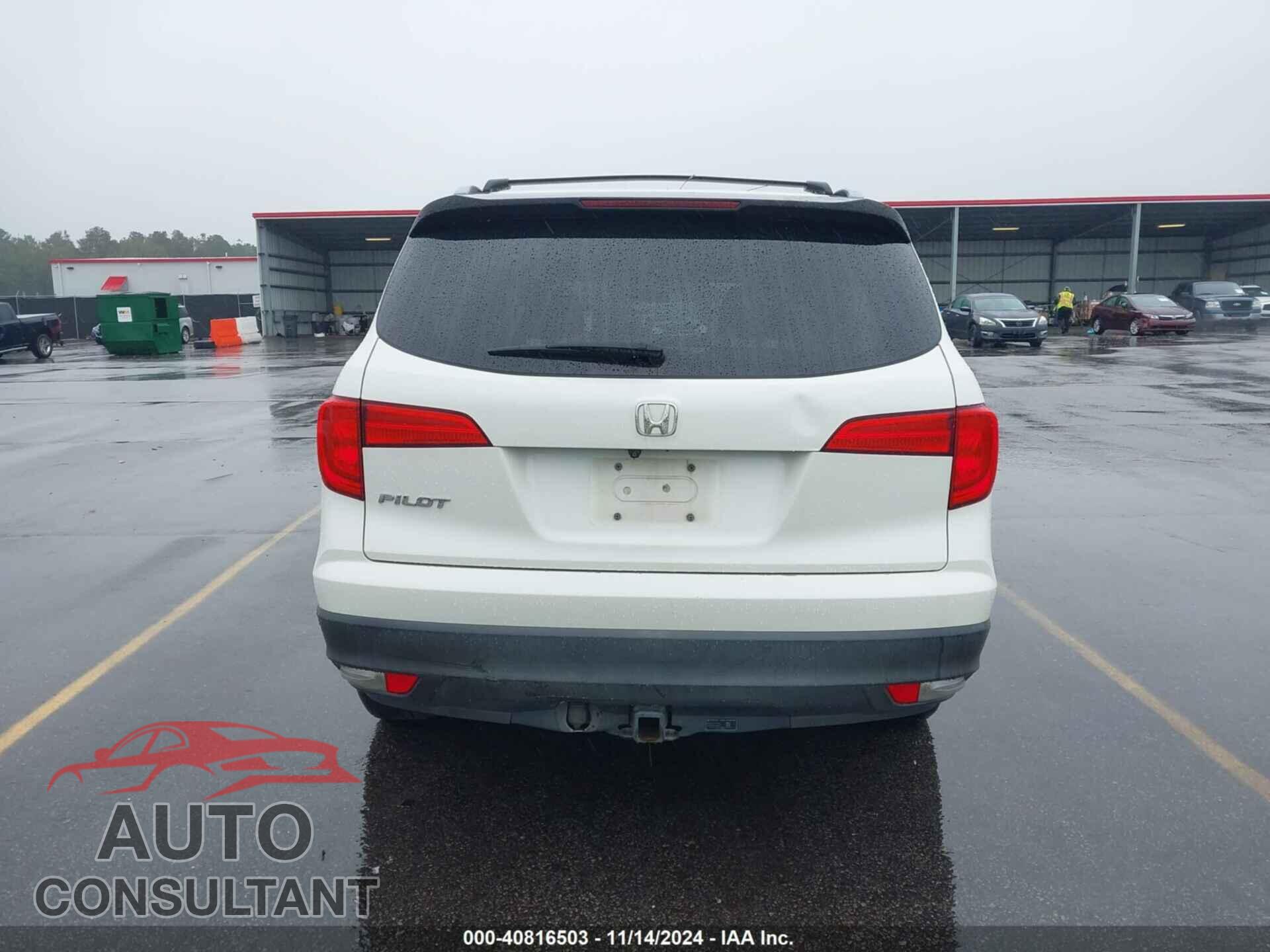 HONDA PILOT 2017 - 5FNYF5H13HB033843