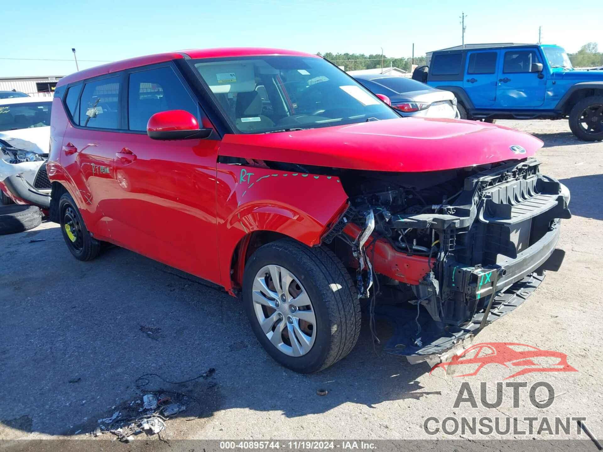 KIA SOUL 2020 - KNDJ23AU2L7700129