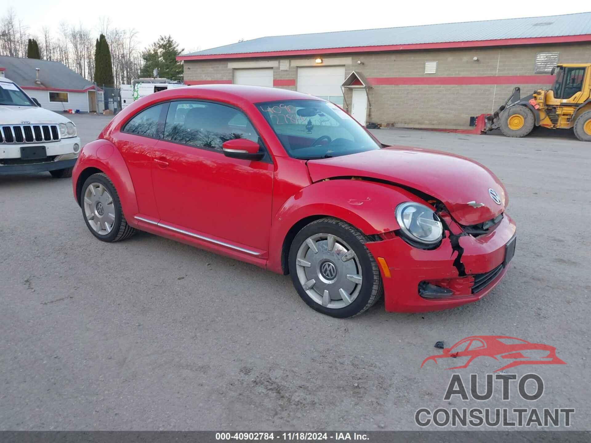 VOLKSWAGEN BEETLE 2012 - 3VWJP7AT6CM602563
