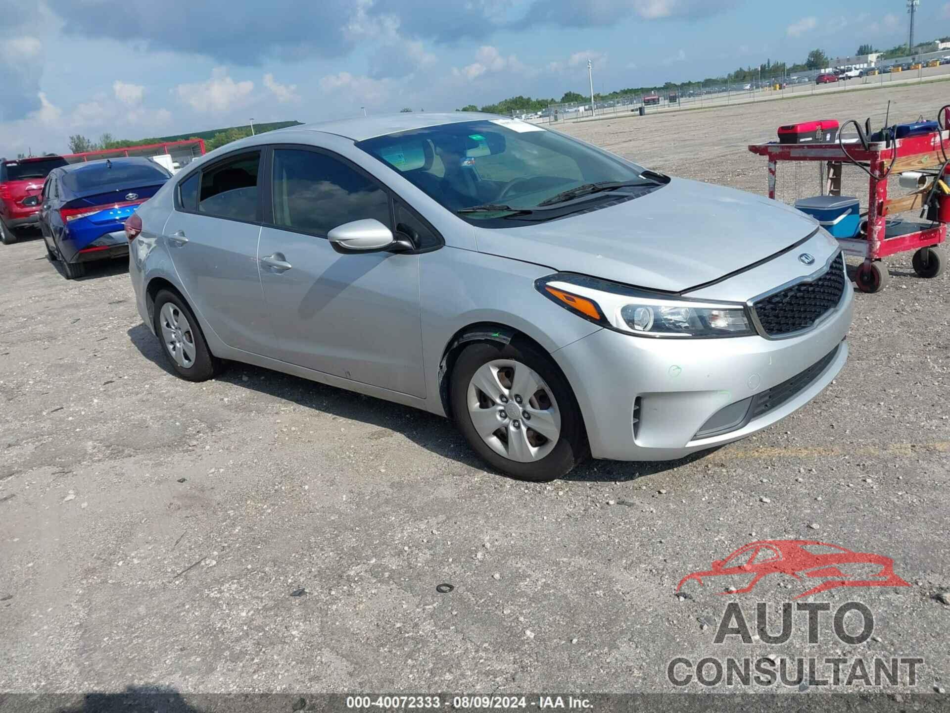 KIA FORTE 2017 - 3KPFL4A70HE101028