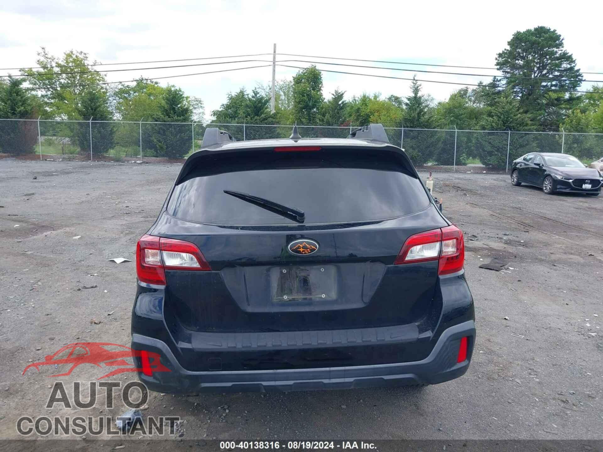 SUBARU OUTBACK 2018 - 4S4BSAFC8J3368593