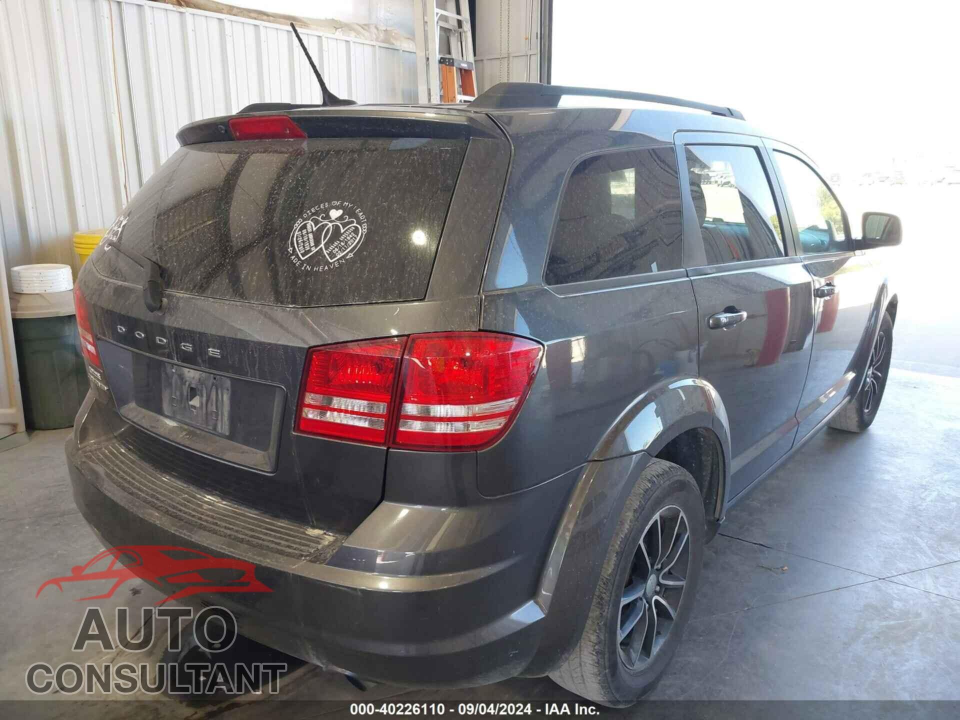 DODGE JOURNEY 2017 - 3C4PDCAB8HT695735