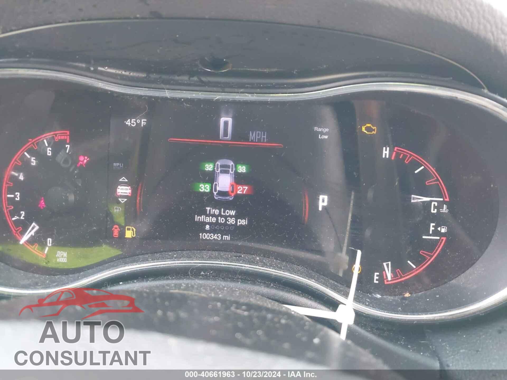 DODGE DURANGO 2015 - 1C4RDJDG9FC163679