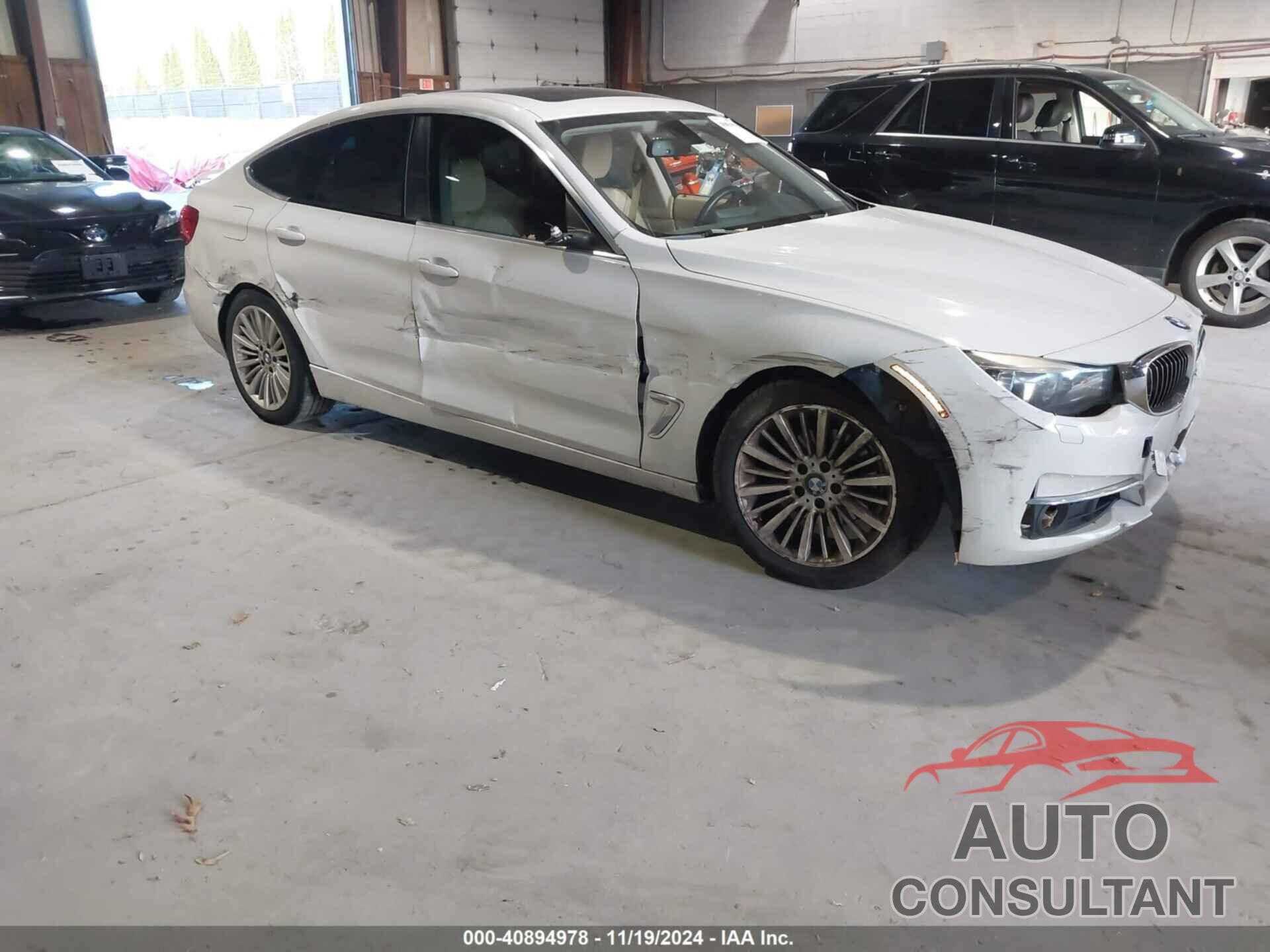 BMW 328I GRAN TURISMO 2014 - WBA3X5C55ED557609