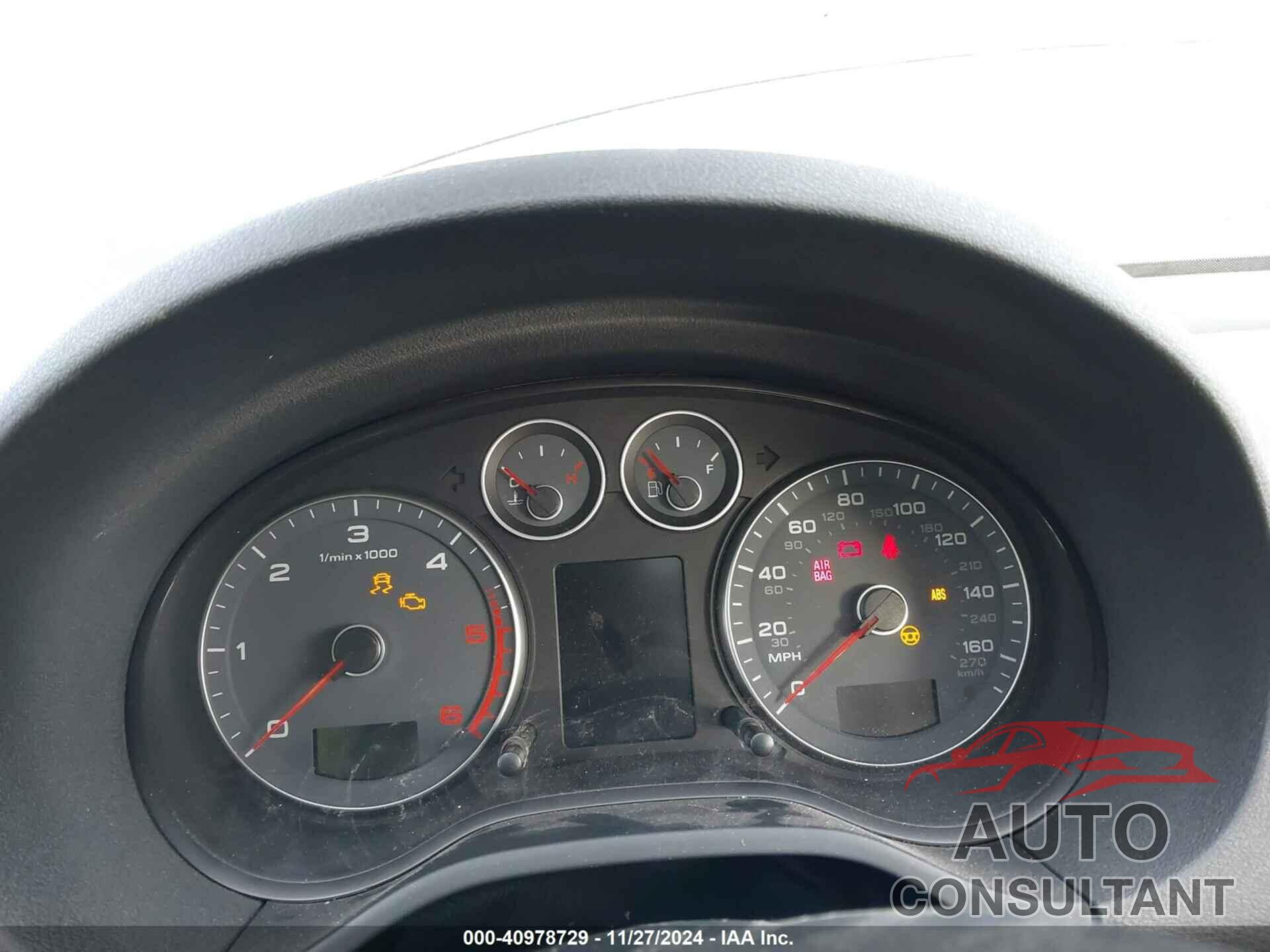 AUDI A3 2011 - WAUKJAFM9BA014169