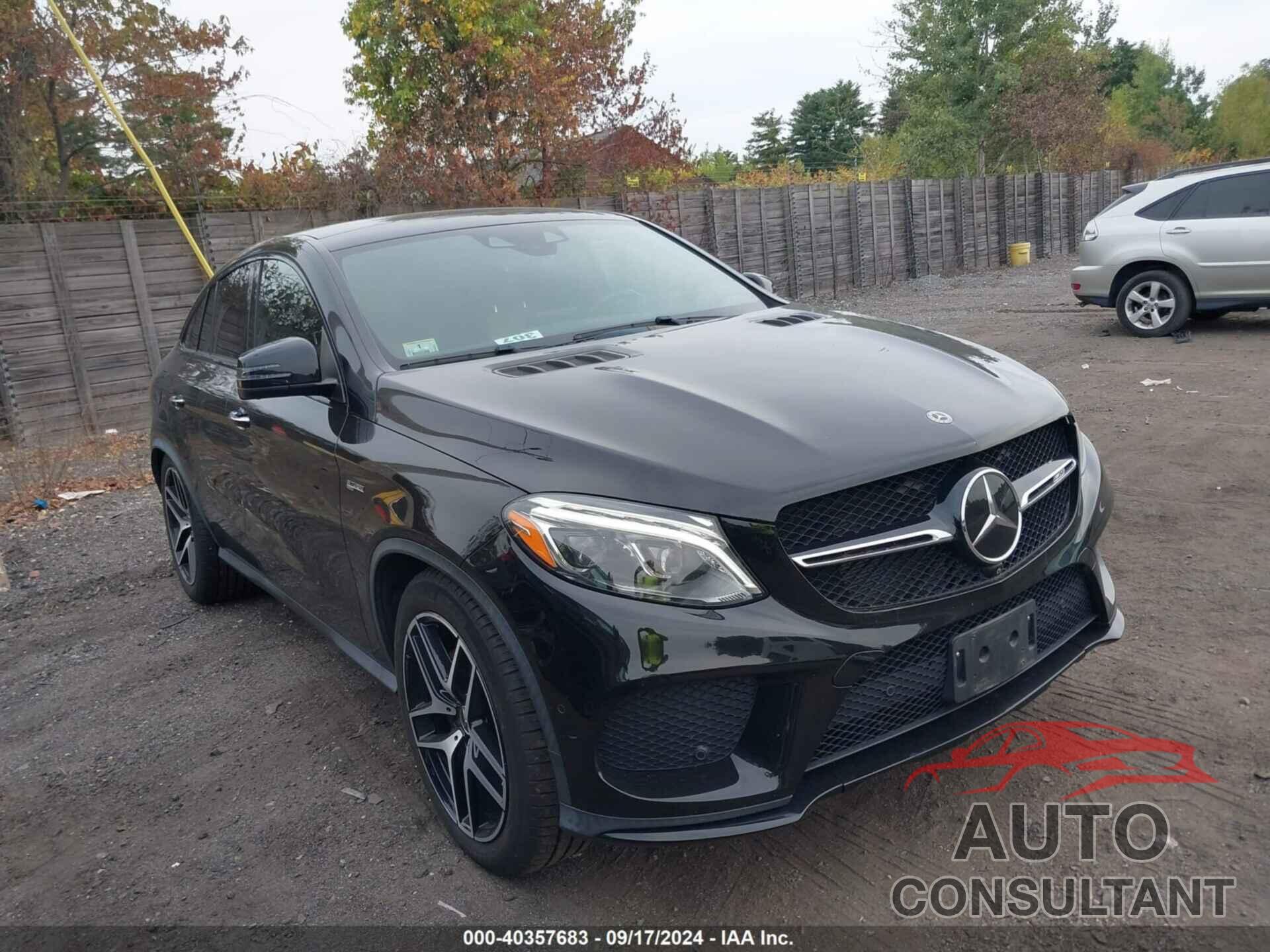MERCEDES-BENZ AMG GLE 43 COUPE 2018 - 4JGED6EB5JA118348