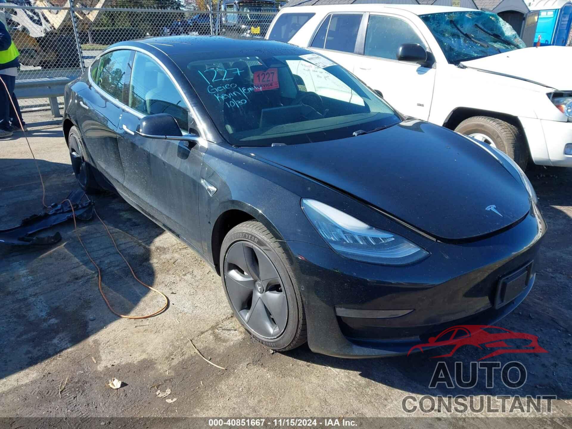 TESLA MODEL 3 2019 - 5YJ3E1EB6KF385566