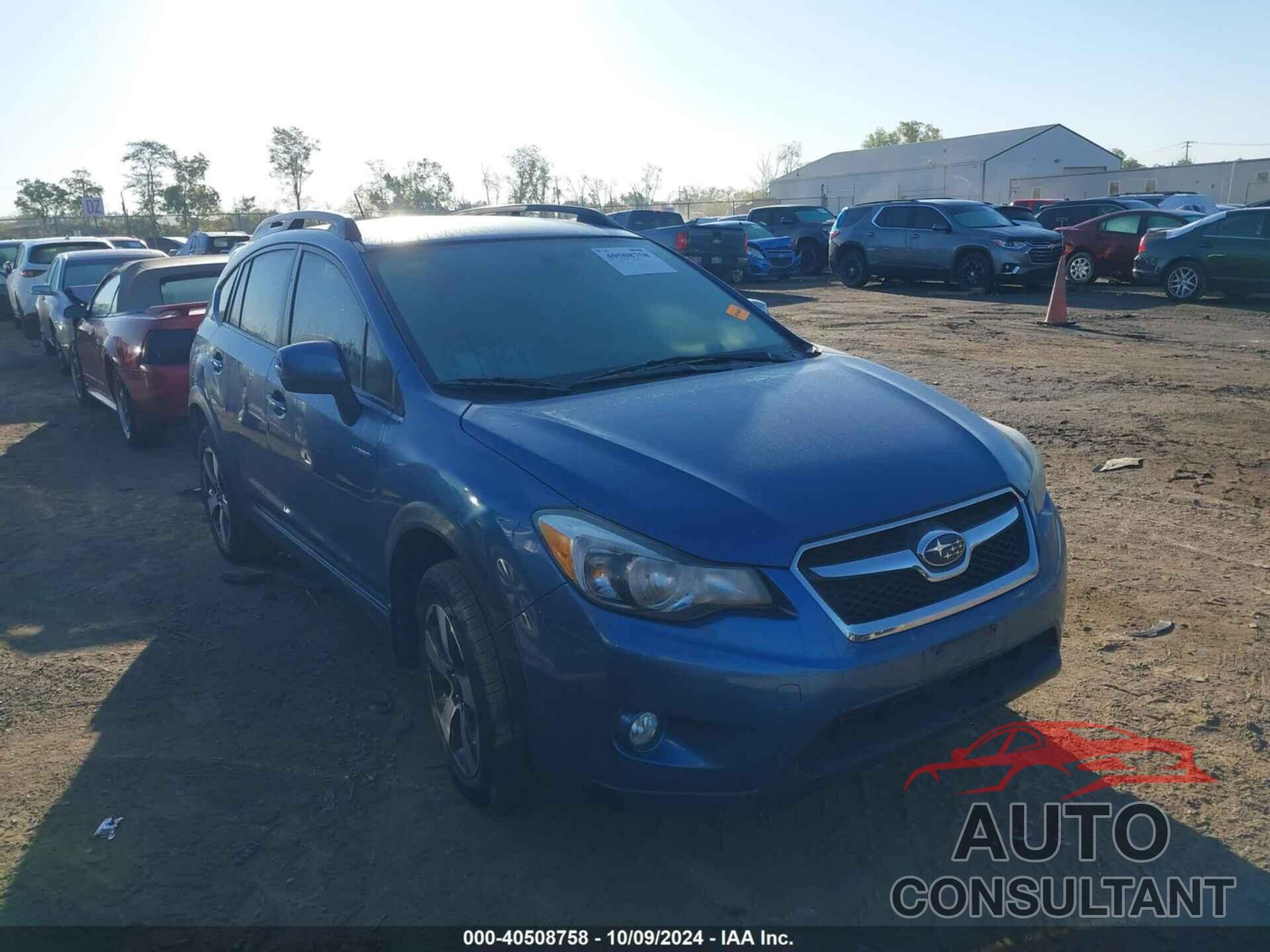 SUBARU XV CROSSTREK HYBRID 2014 - JF2GPBCC0EH245225