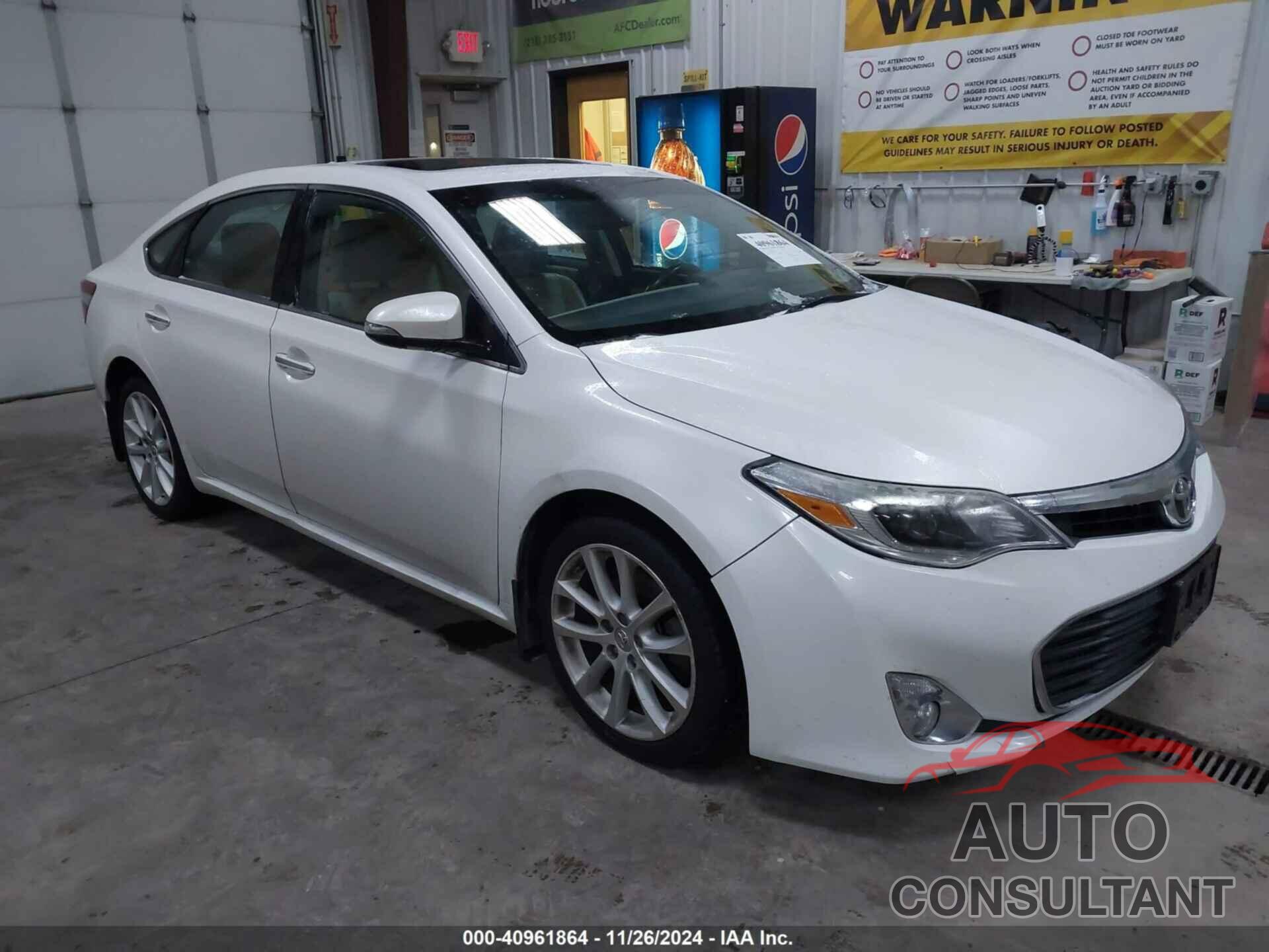 TOYOTA AVALON 2015 - 4T1BK1EB7FU152986
