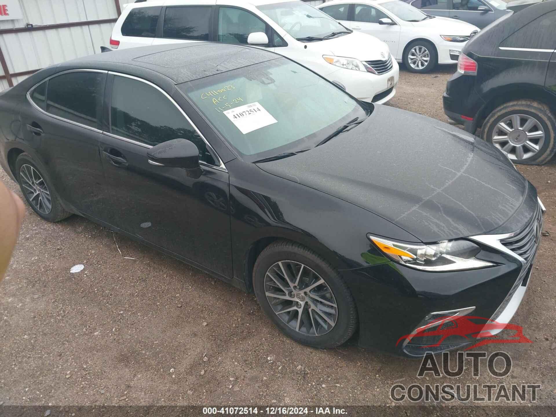 LEXUS ES 350 2017 - 58ABK1GGXHU069458