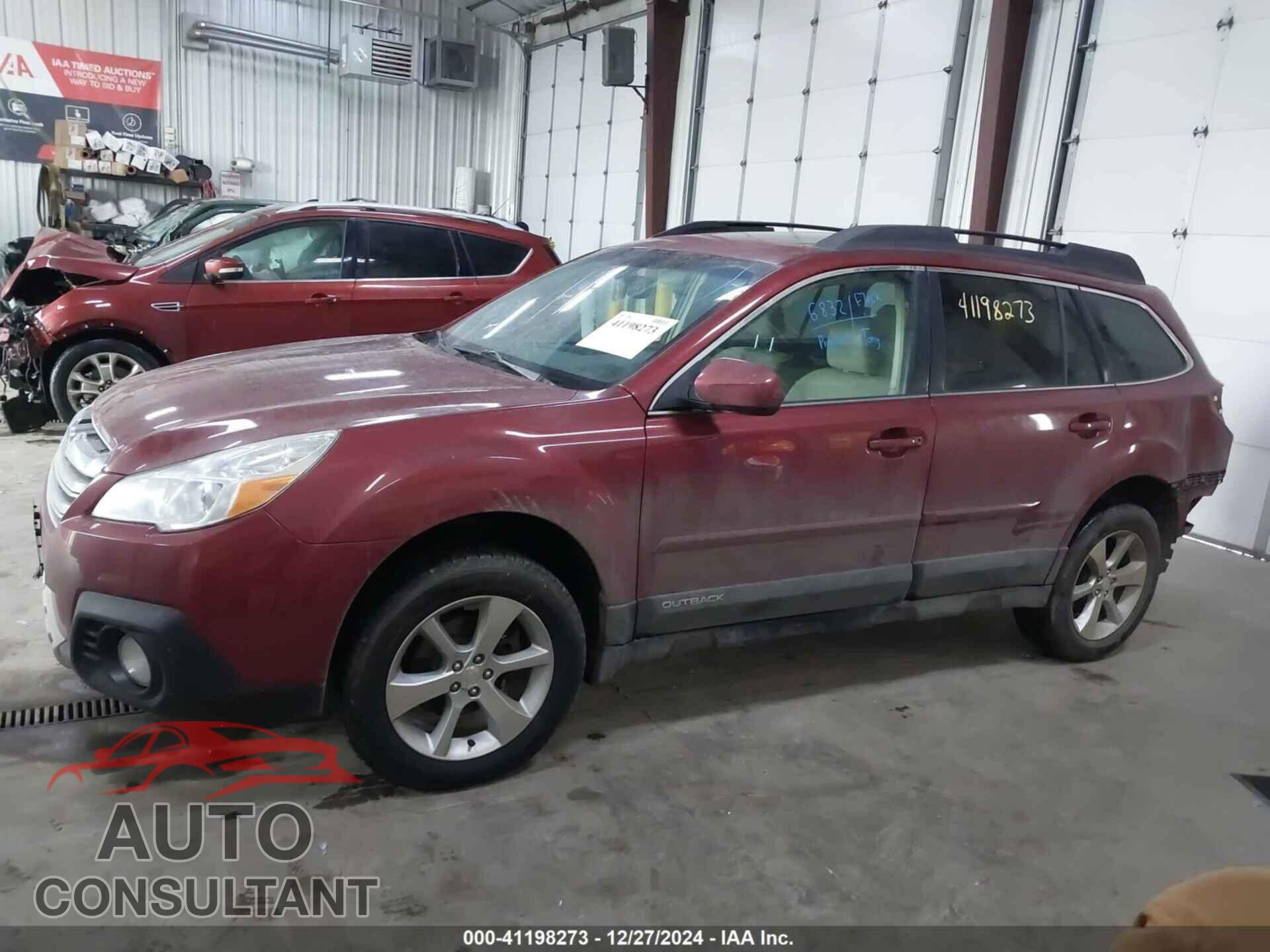 SUBARU OUTBACK 2014 - 4S4BRBLC5E3320240