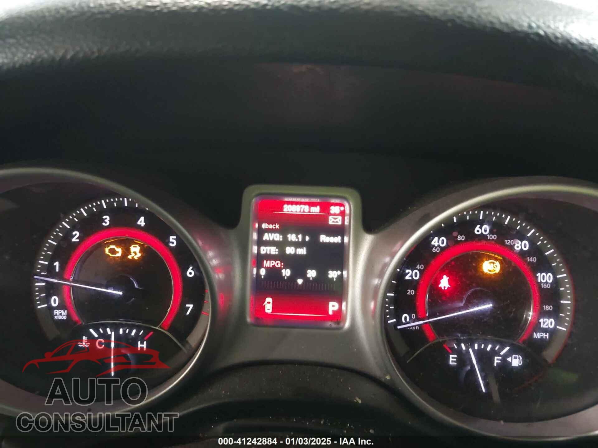 DODGE JOURNEY 2015 - 3C4PDCBG8FT754869