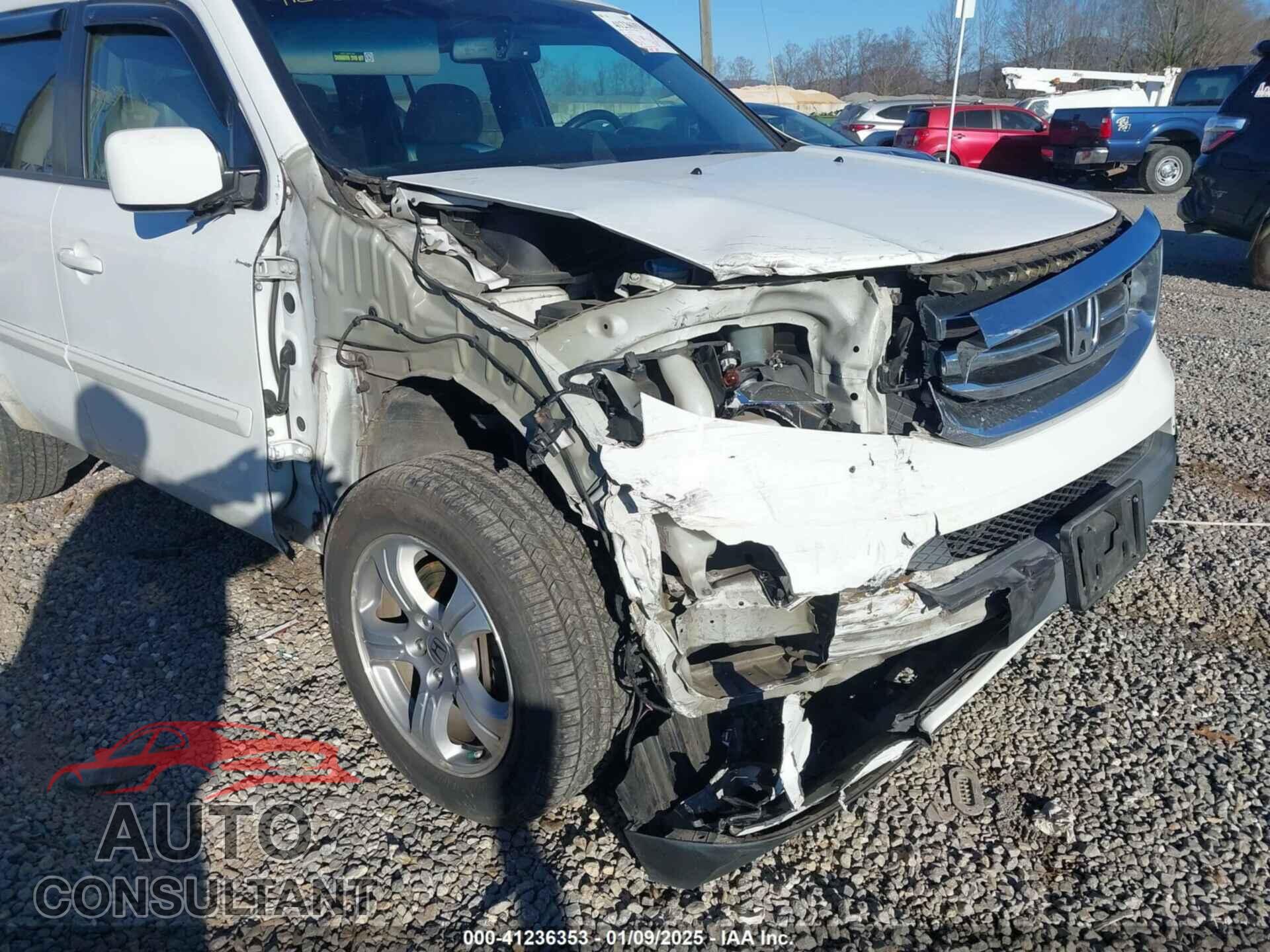 HONDA PILOT 2012 - 5FNYF4H60CB053353