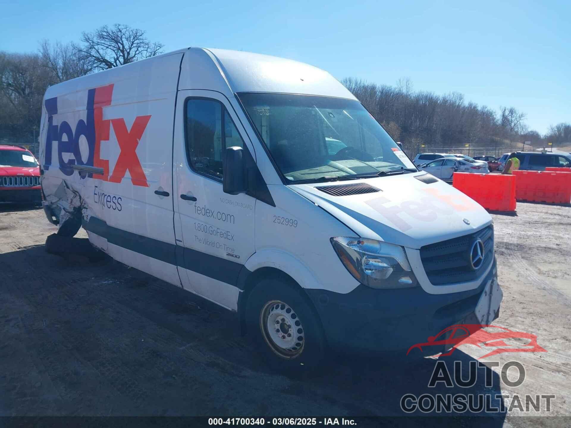 MERCEDES-BENZ SPRINTER 2500 2014 - WD3PE8DE6E5825520