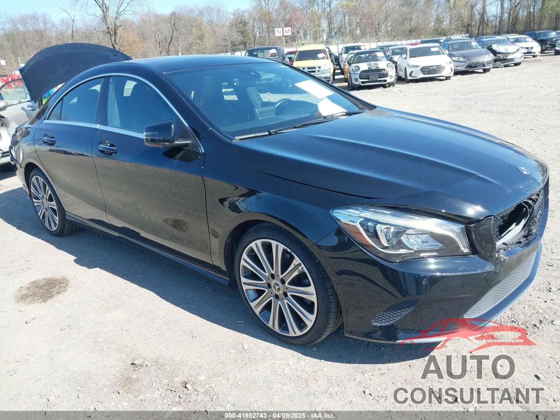 MERCEDES-BENZ CLA 250 2019 - WDDSJ4GB9KN758502