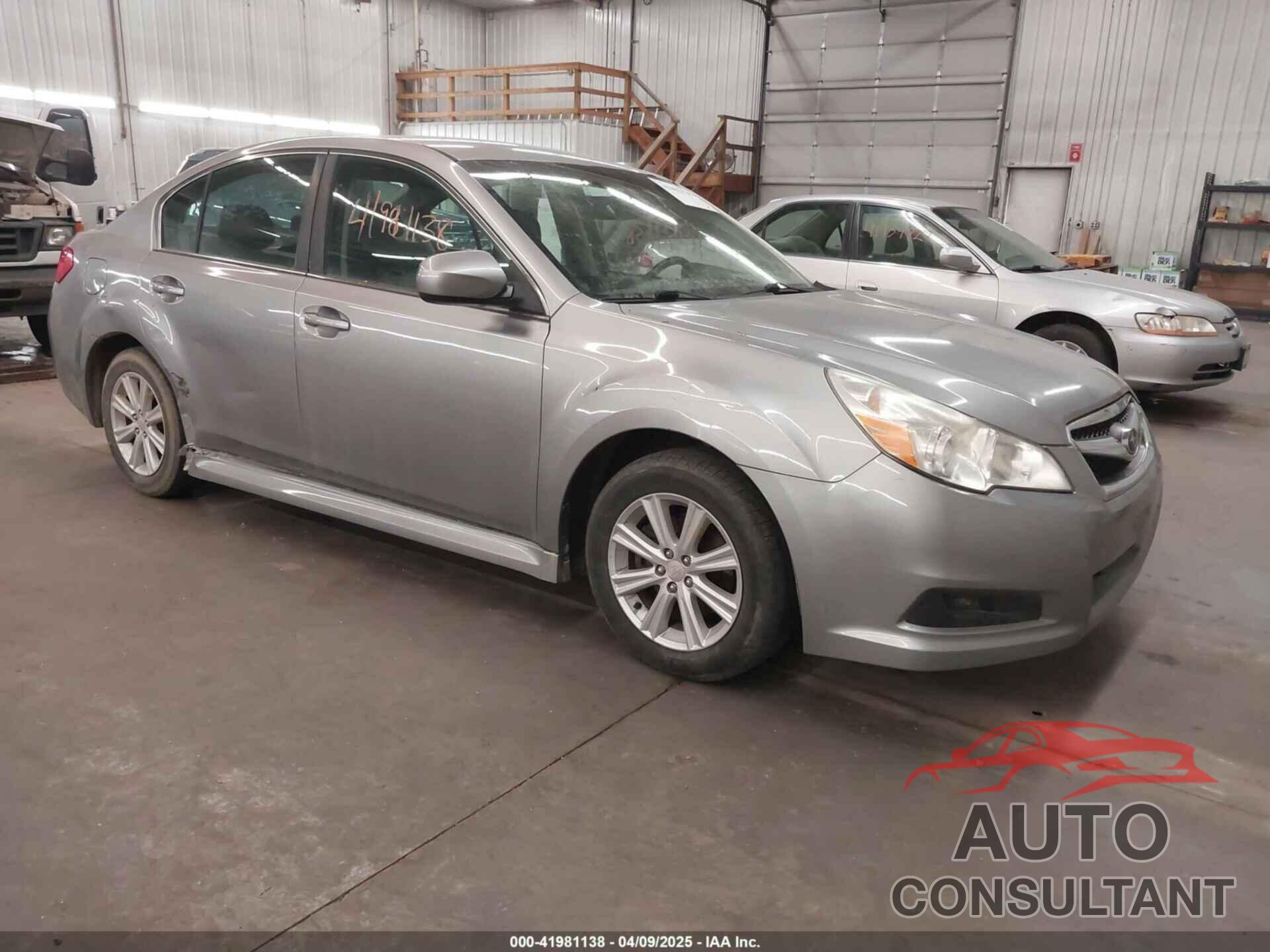 SUBARU LEGACY 2011 - 4S3BMCC6XB3246666