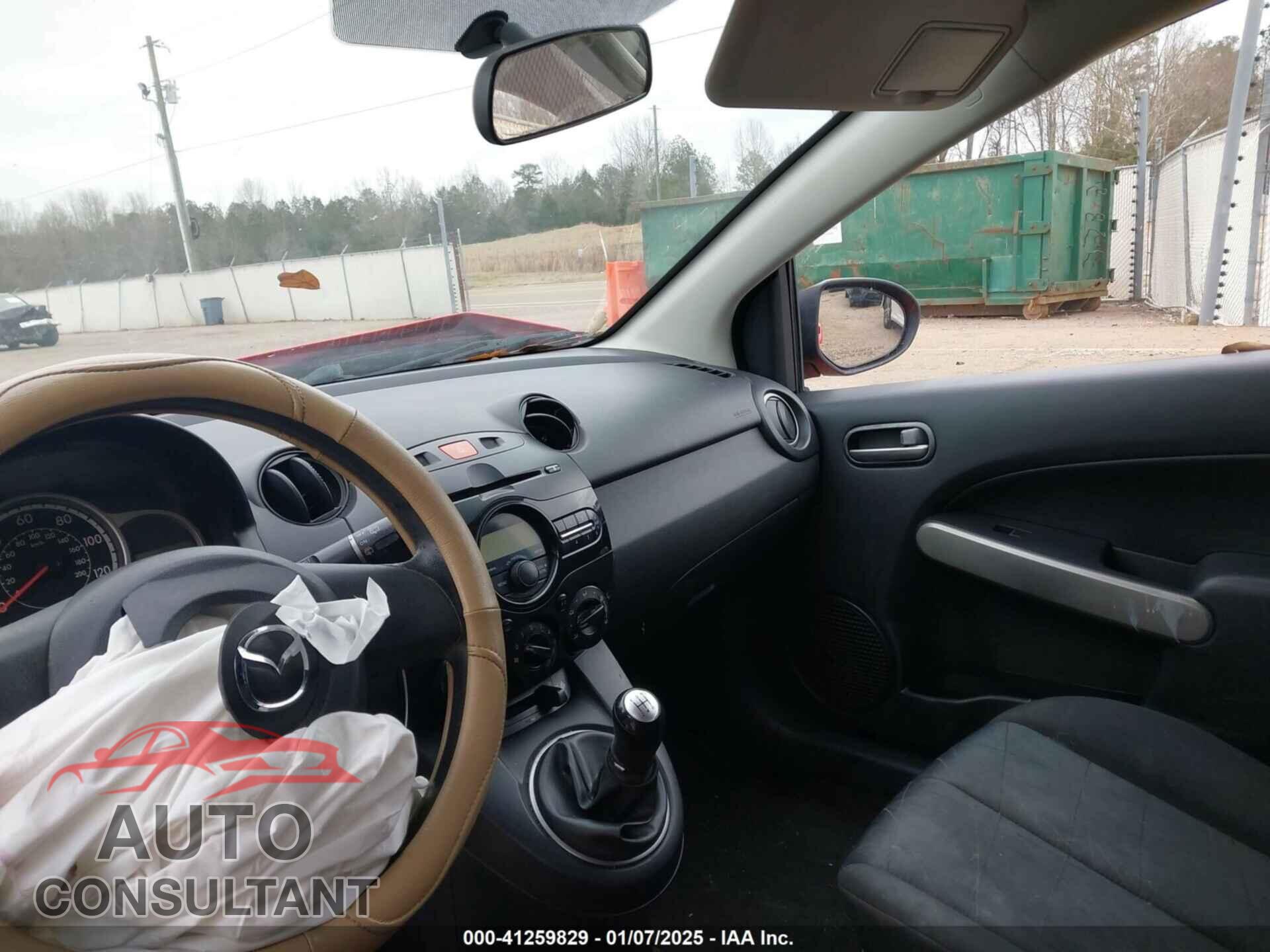 MAZDA MAZDA2 2011 - JM1DE1HY7B0109951