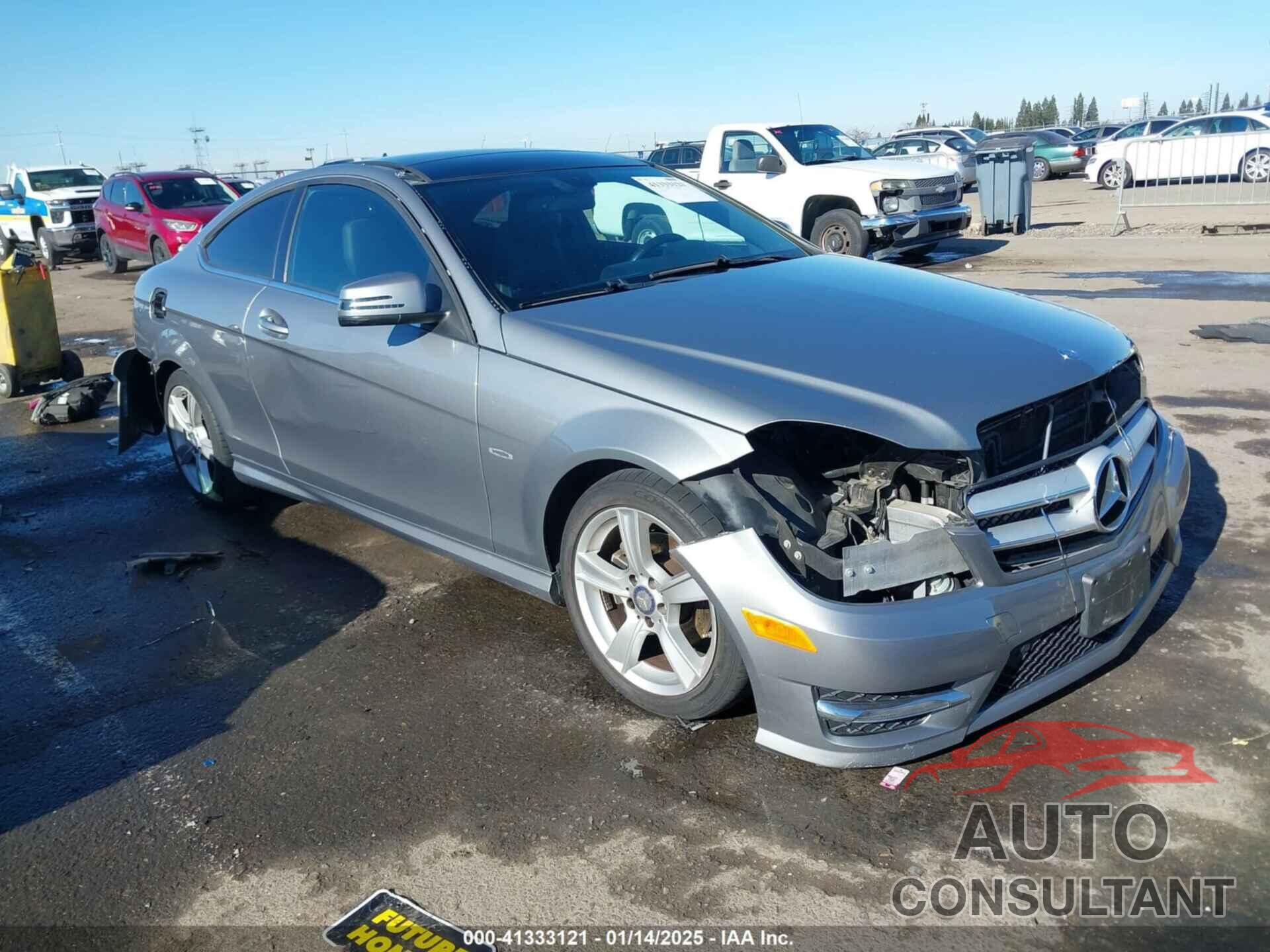 MERCEDES-BENZ C-CLASS 2012 - WDDGJ4HB4CF741106