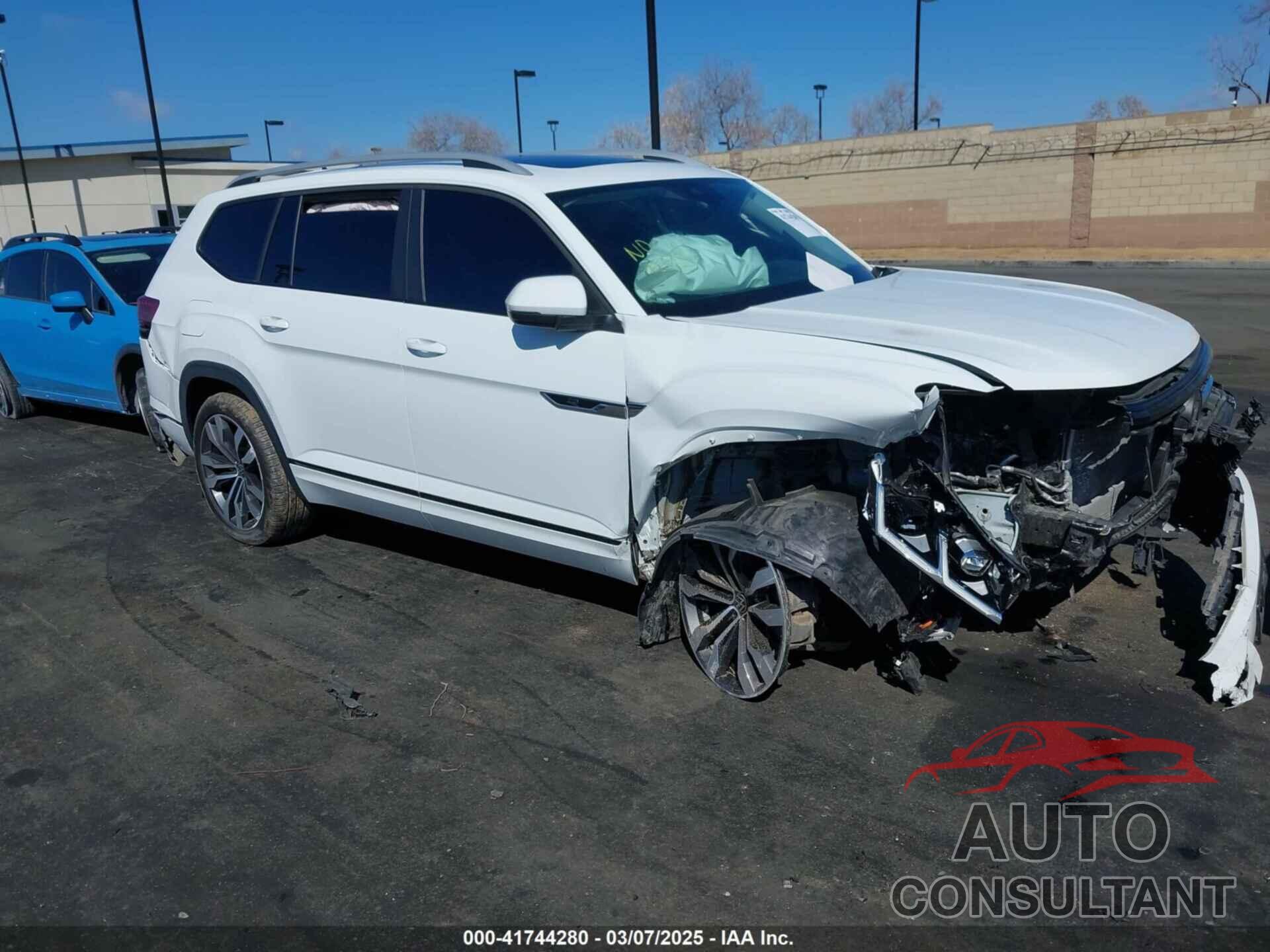 VOLKSWAGEN ATLAS 2021 - 1V2CR2CA8MC551444