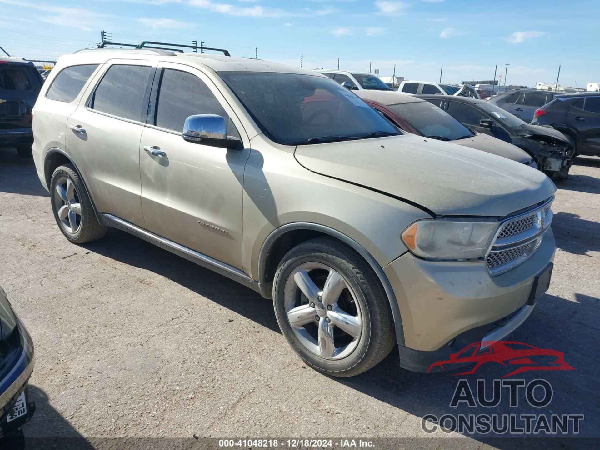 DODGE DURANGO 2011 - 1D4SE5GT5BC674835