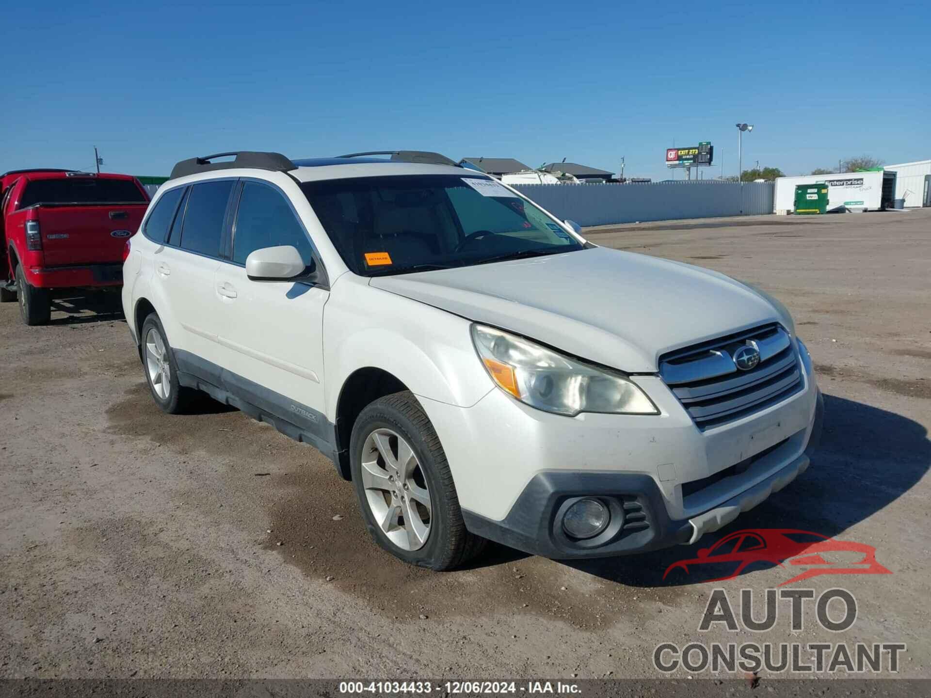 SUBARU OUTBACK 2013 - 4S4BRCKC9D3310297