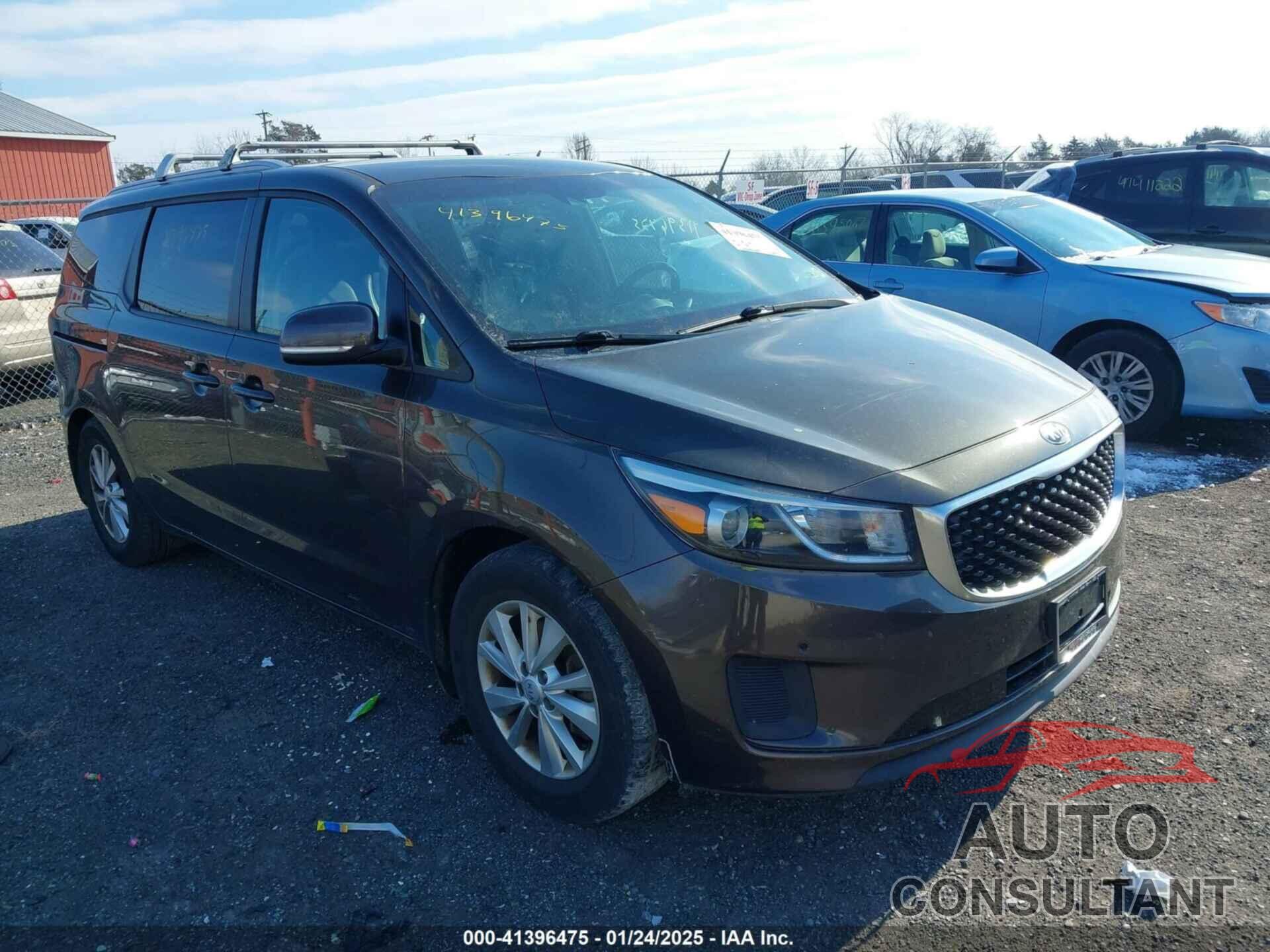 KIA SEDONA 2017 - KNDMB5C19H6336297