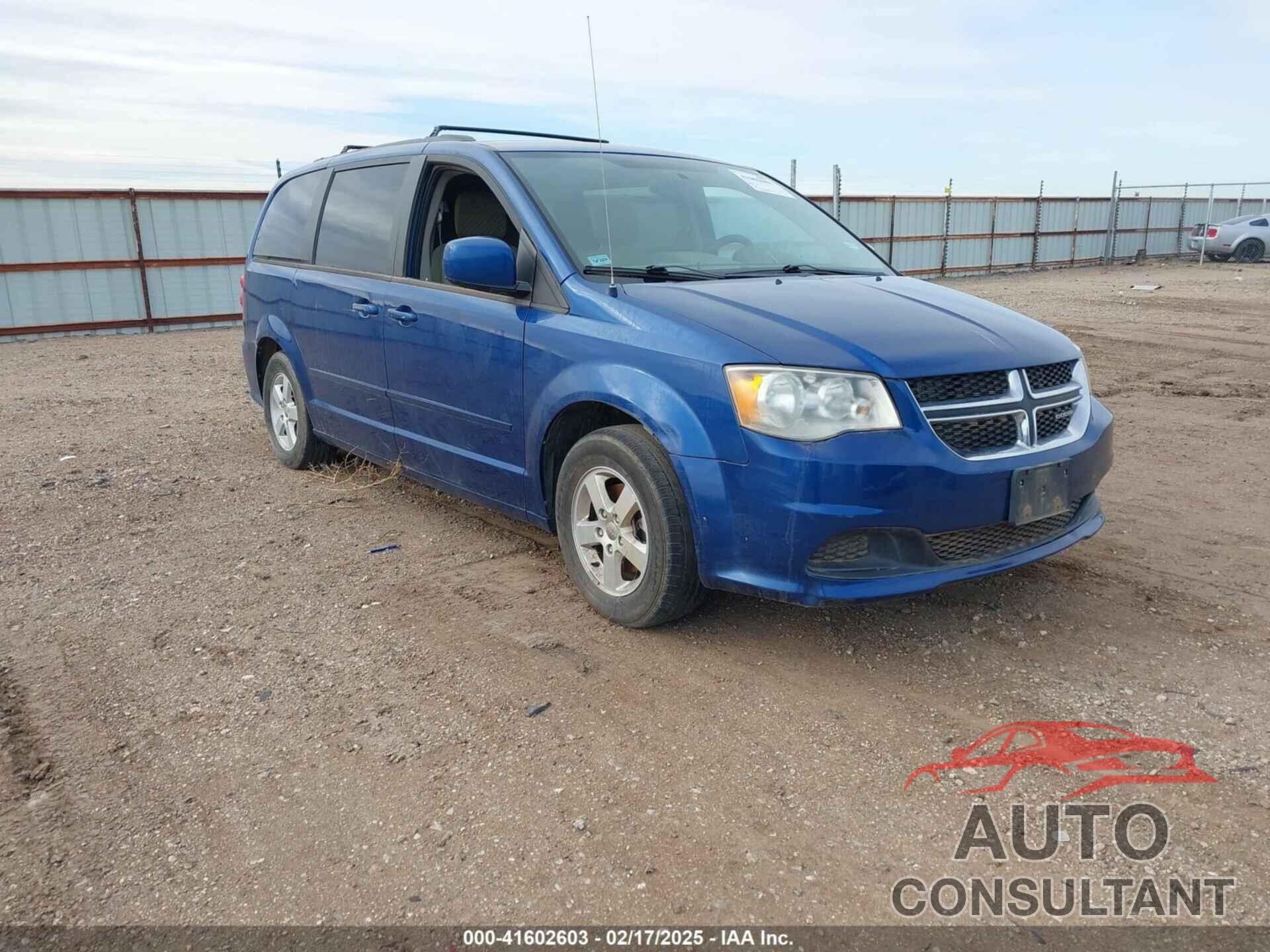 DODGE GRAND CARAVAN 2011 - 2D4RN3DGXBR789898