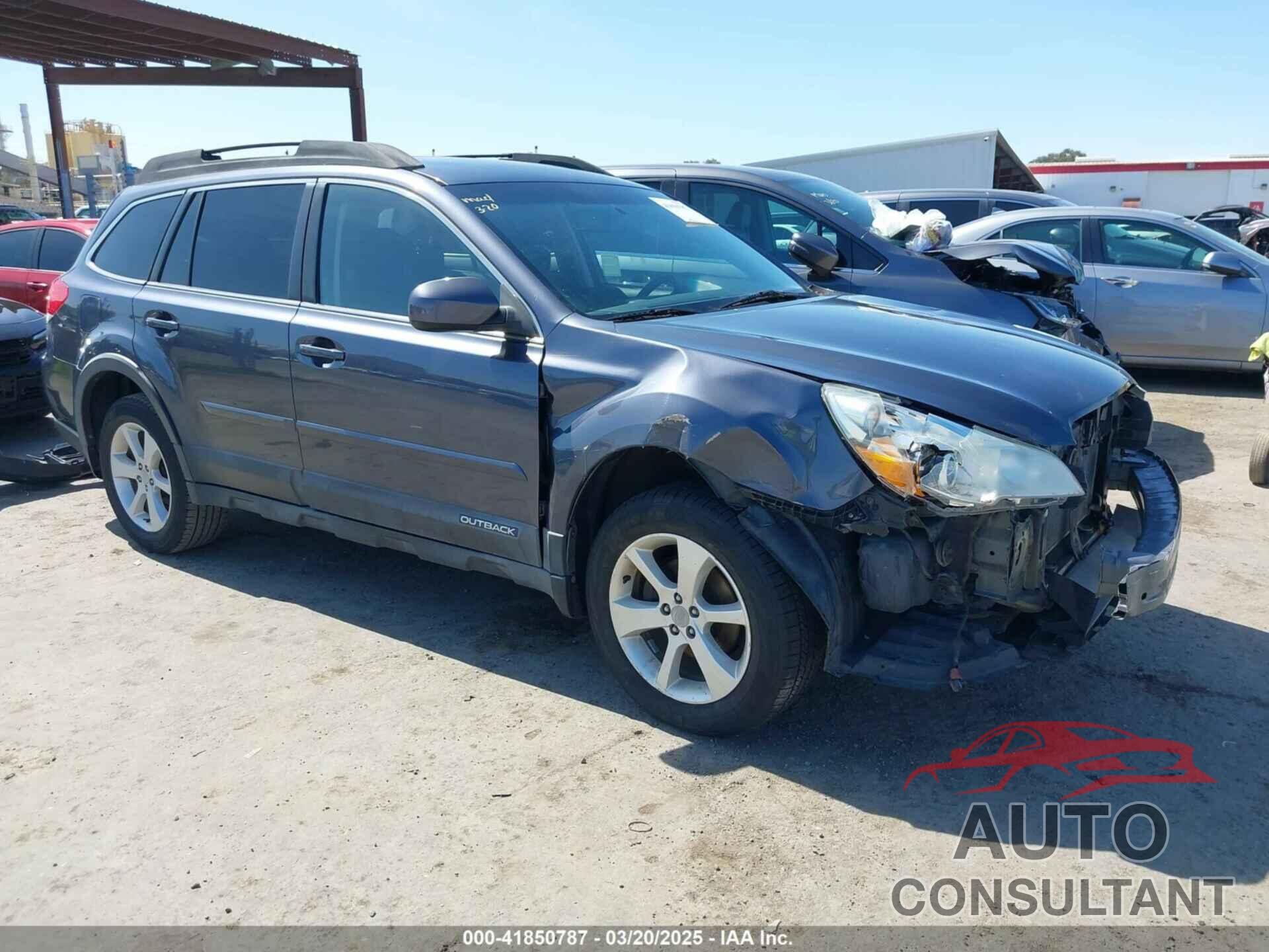 SUBARU OUTBACK 2014 - 4S4BRBDC7E3277499