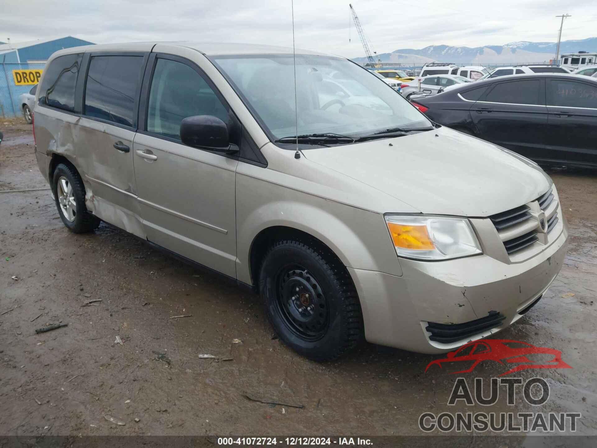 DODGE GRAND CARAVAN 2009 - 2D8HN44E59R668785