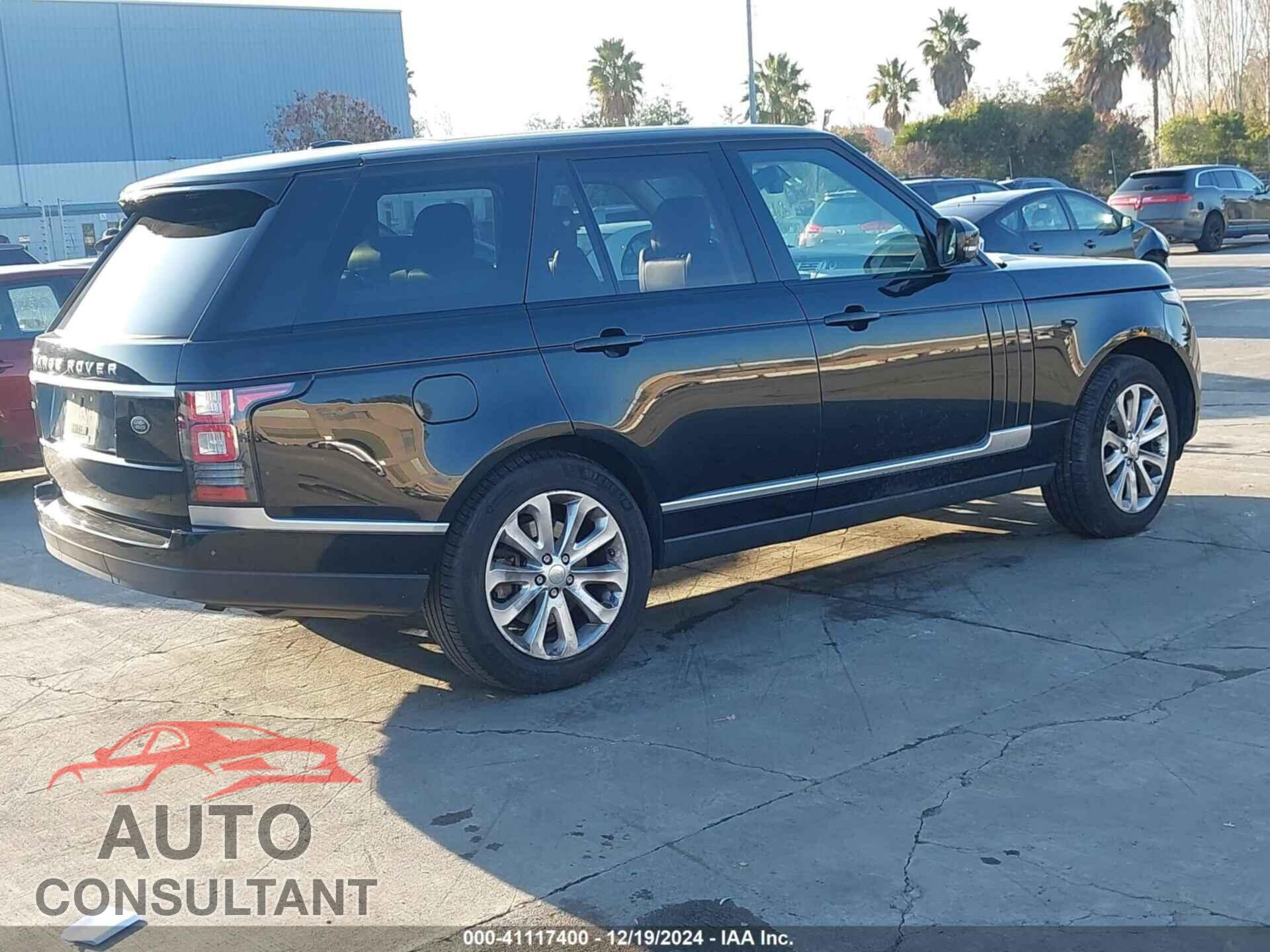 LAND ROVER RANGE ROVER 2014 - SALGS2WFXEA148134