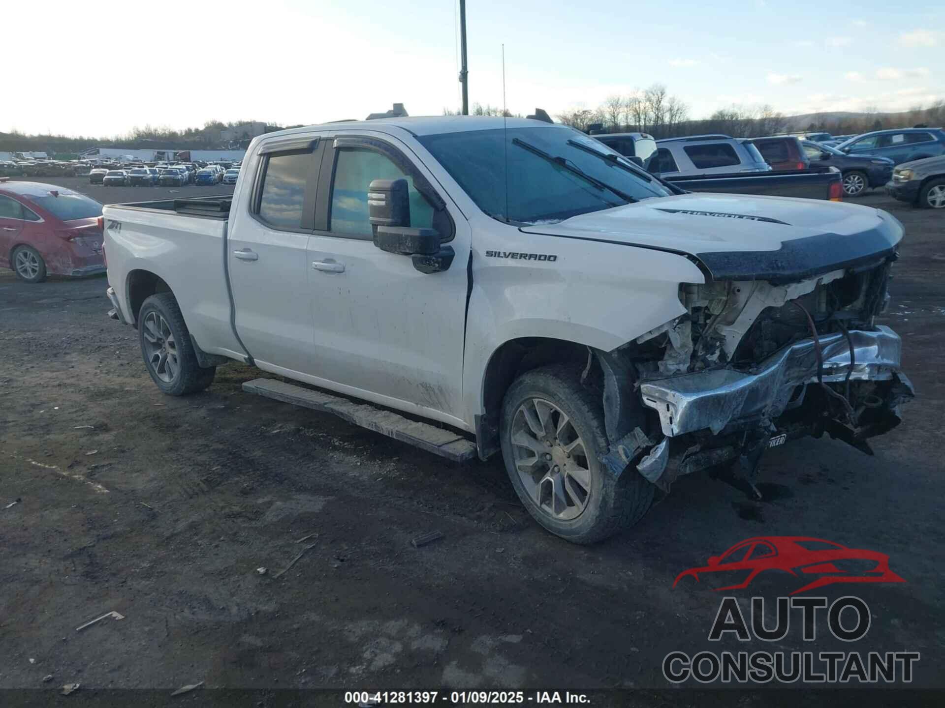 CHEVROLET SILVERADO 1500 2021 - 1GCRYDED6MZ130756