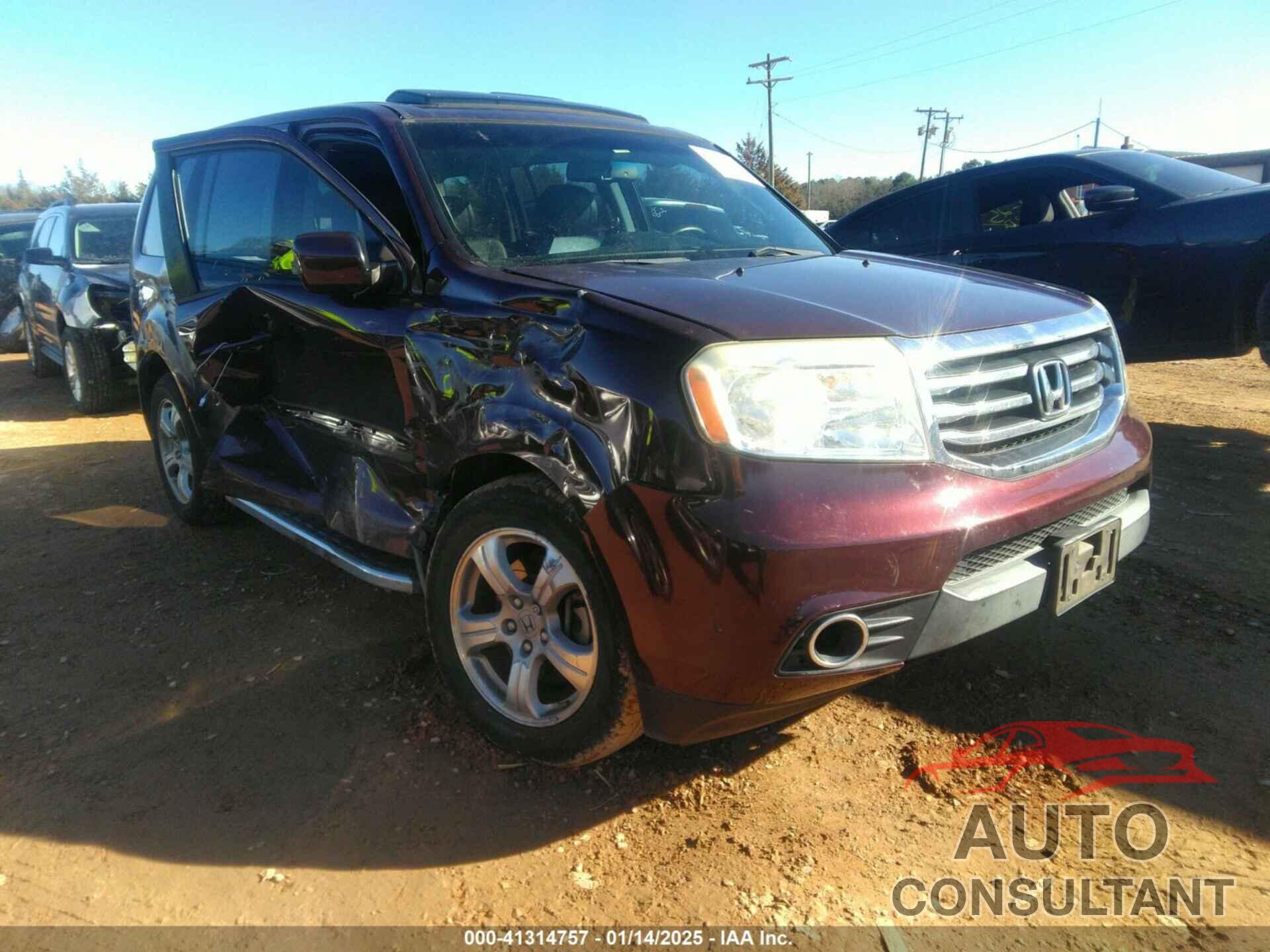 HONDA PILOT 2015 - 5FNYF3H55FB011234