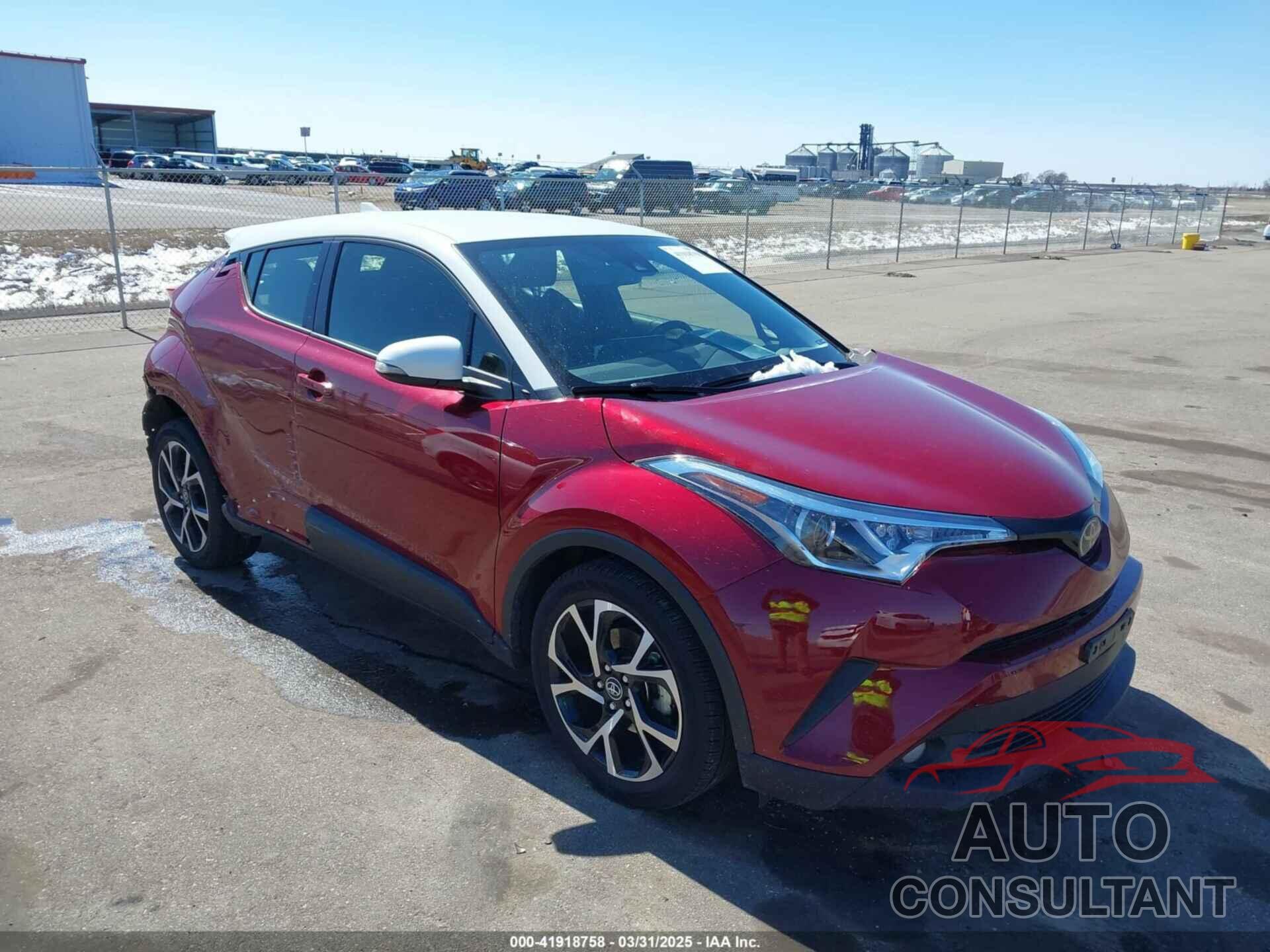 TOYOTA C-HR 2018 - JTNKHMBX5J1006497