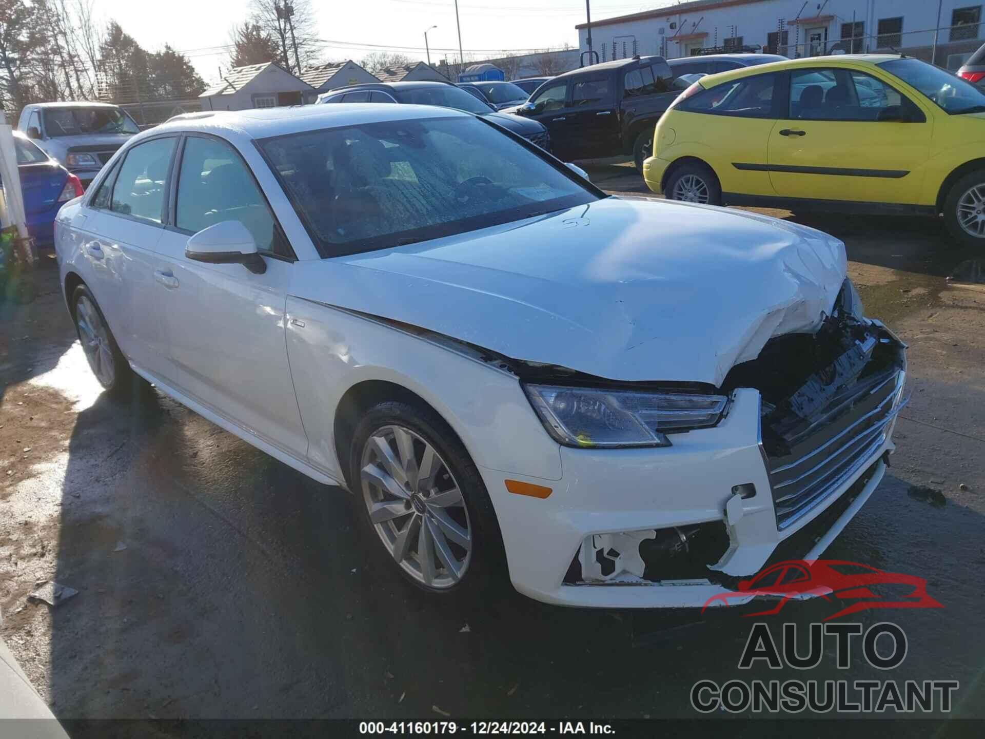 AUDI A4 2018 - WAUKMAF48JA095252