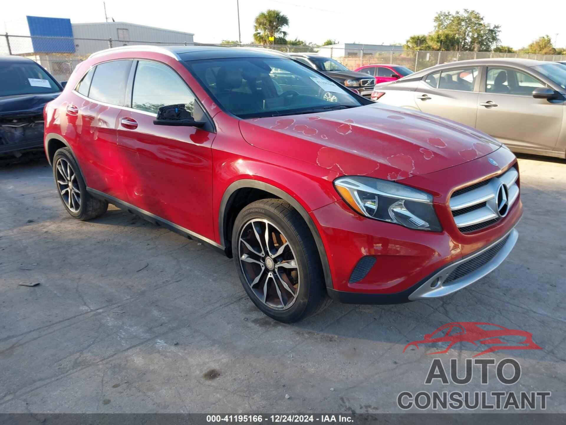 MERCEDES-BENZ GLA 250 2017 - WDCTG4EB8HJ299098